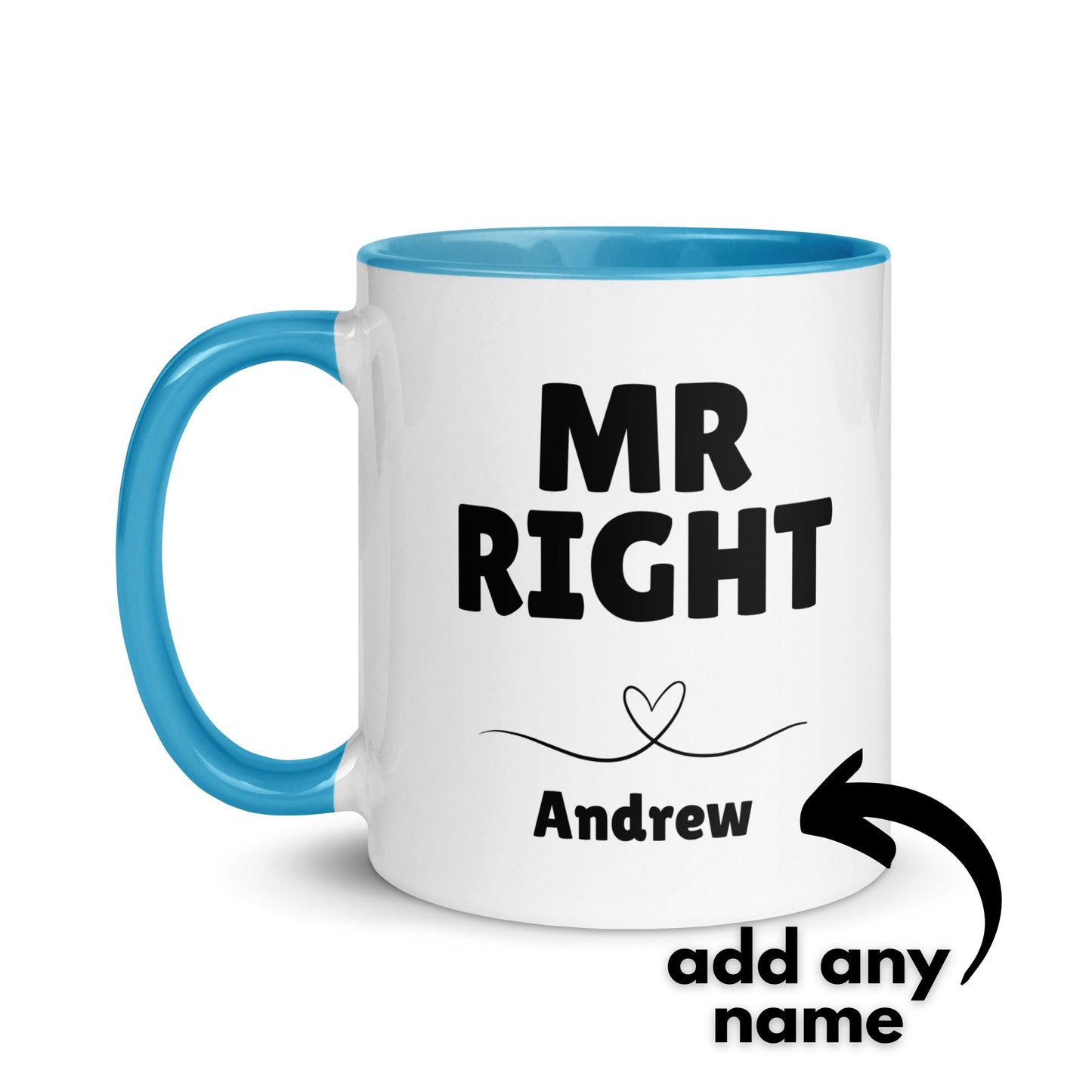 Mr Right Personalised Mug