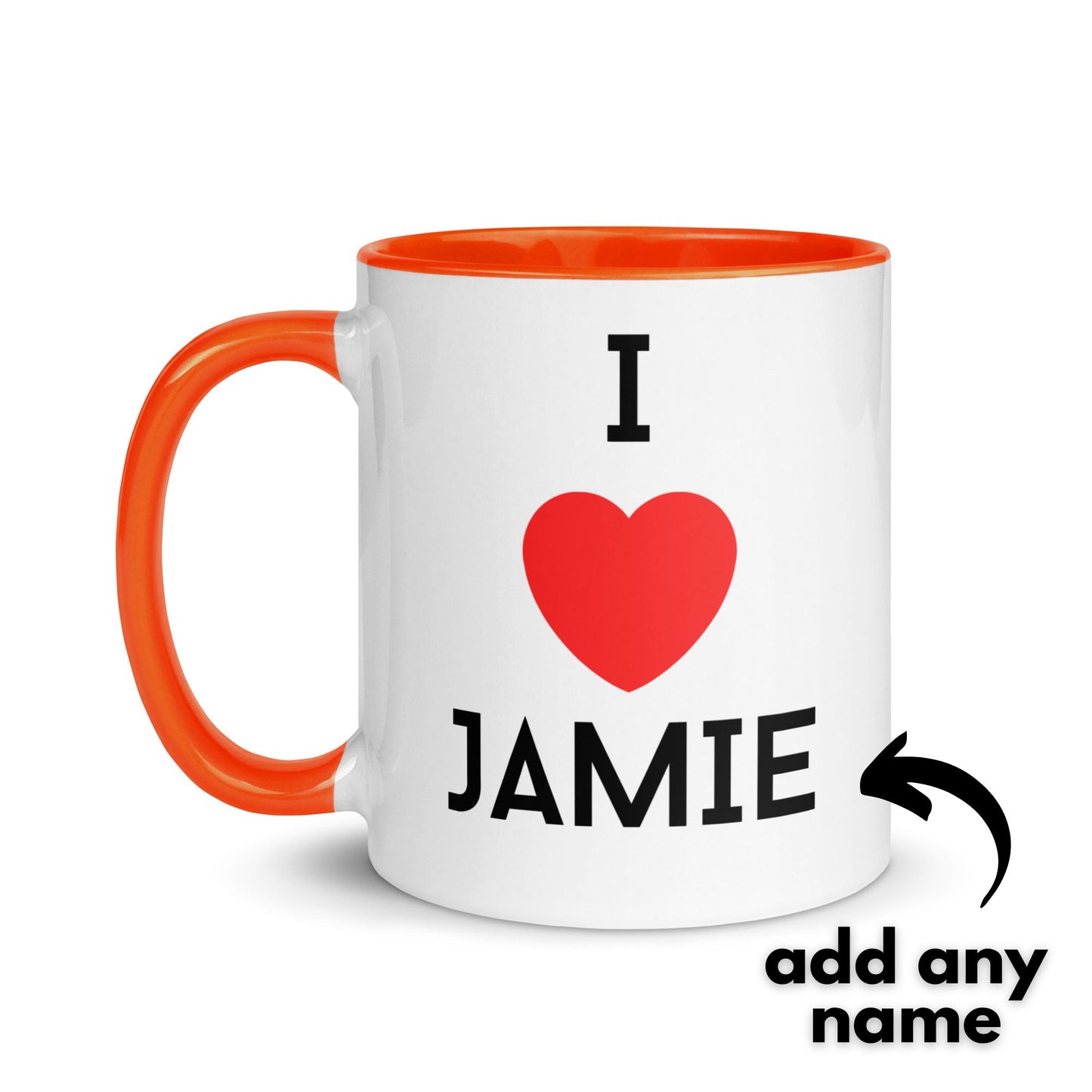 I Love You Personalised Mug