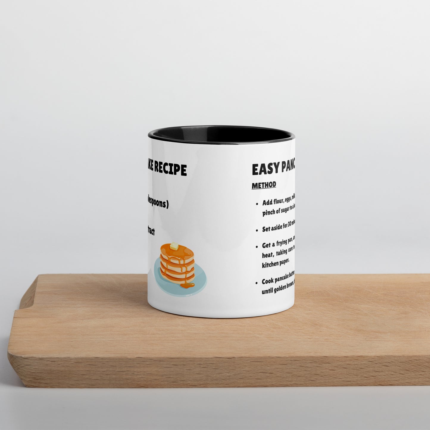 Easy Pancake Recipe Mug