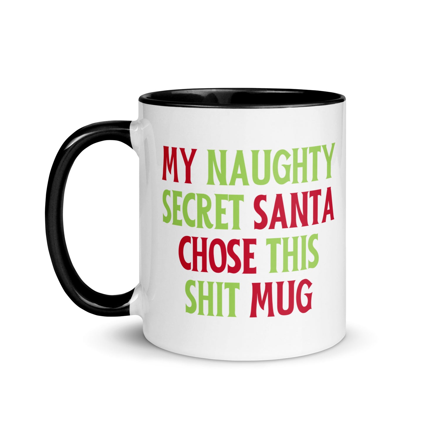 Secret Santa Naughty Gift Mug