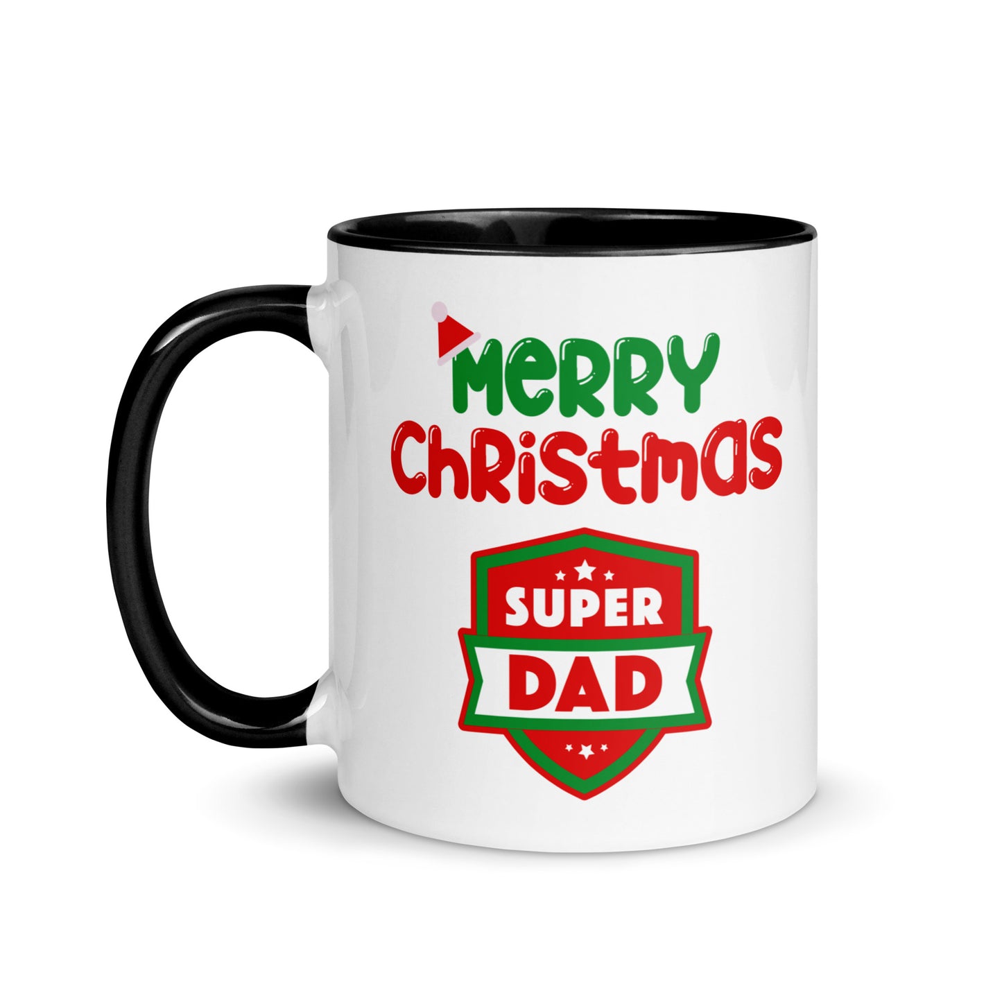 Super Dad Merry Christmas Mug
