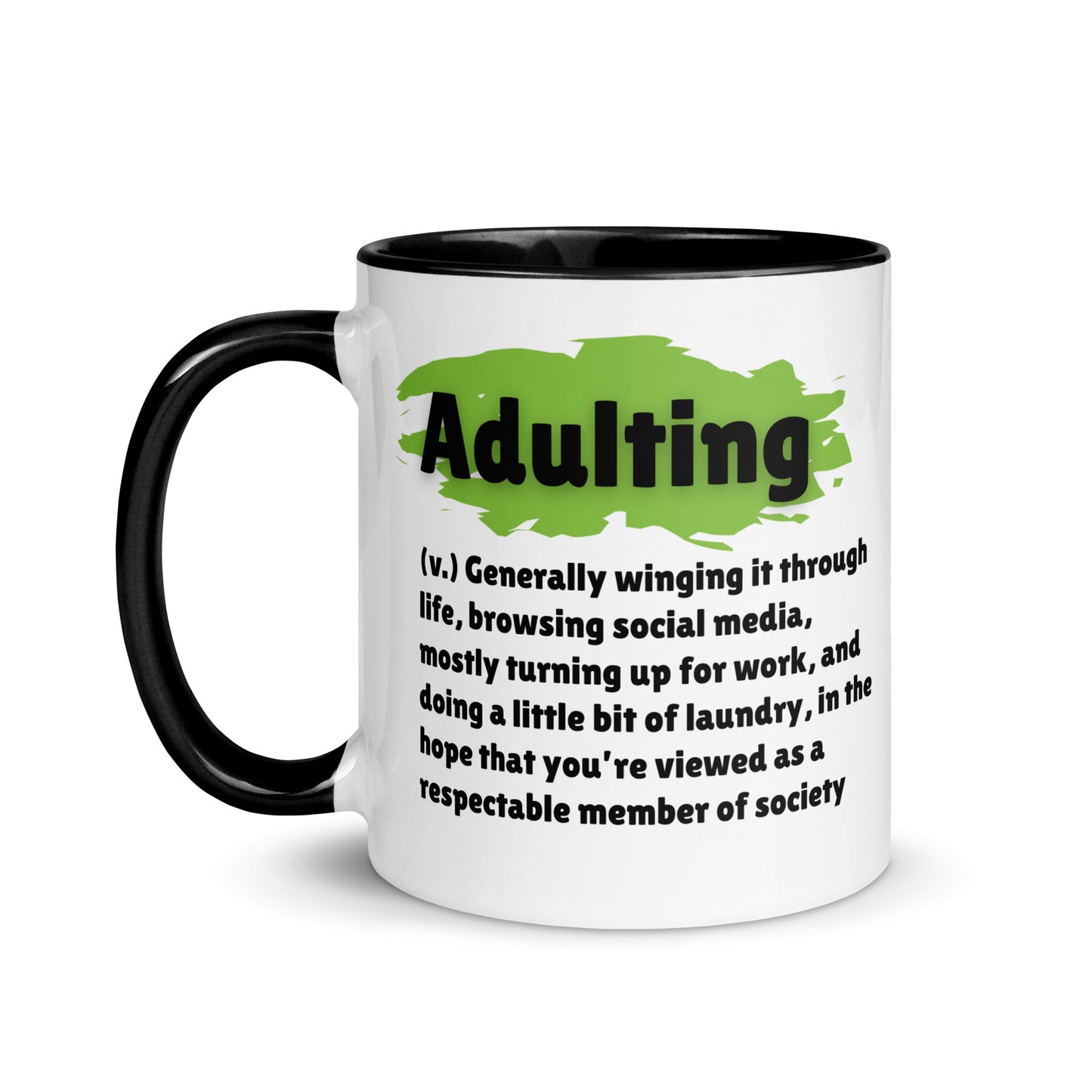 Adulting Definition Mug