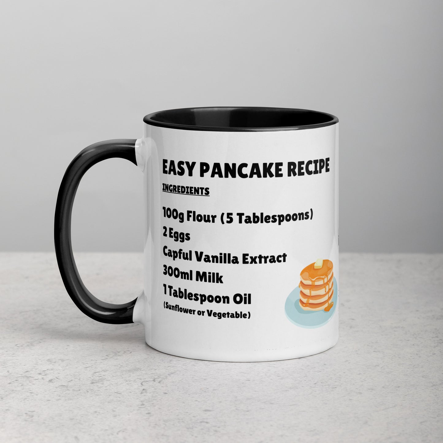 Easy Pancake Recipe Mug