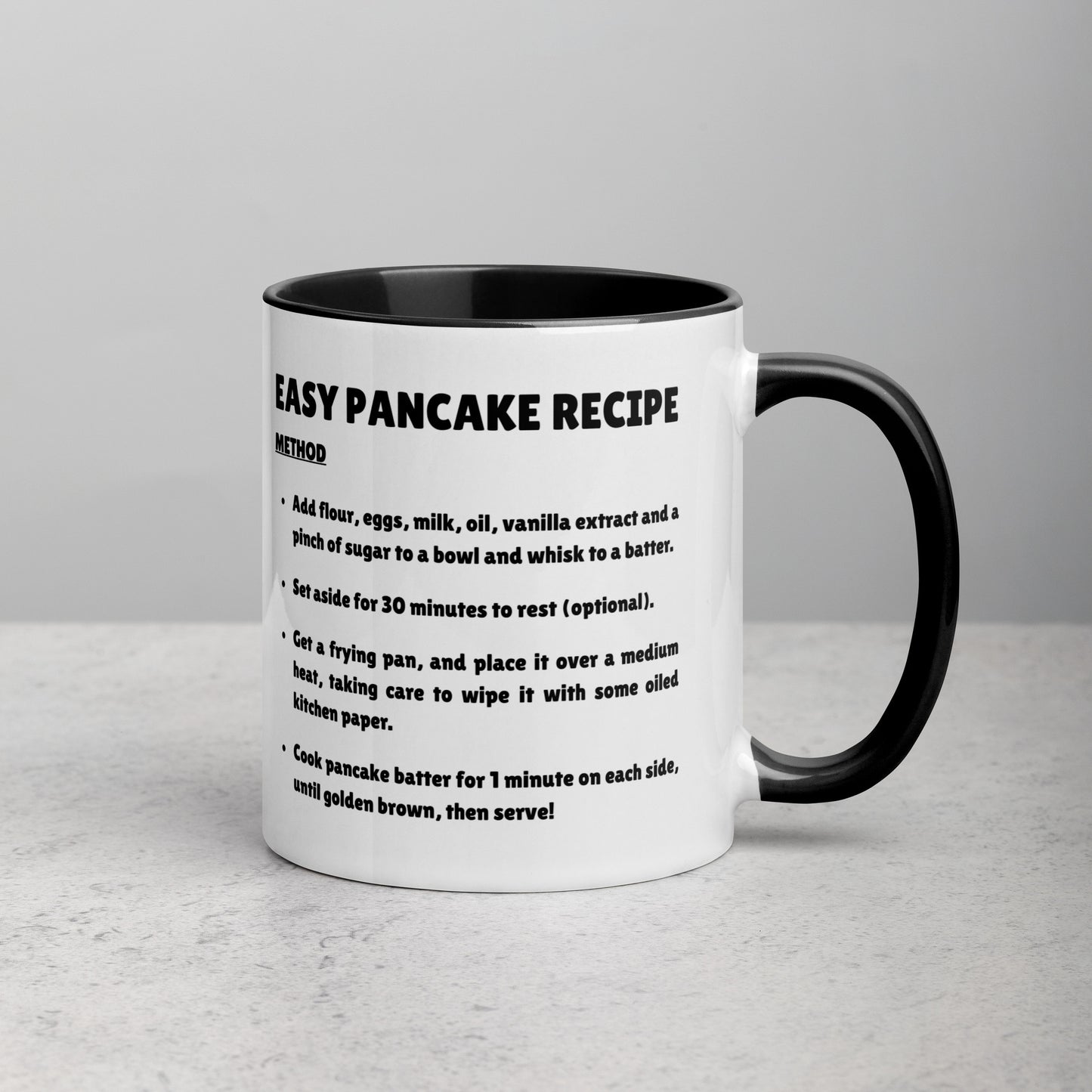 Easy Pancake Recipe Mug