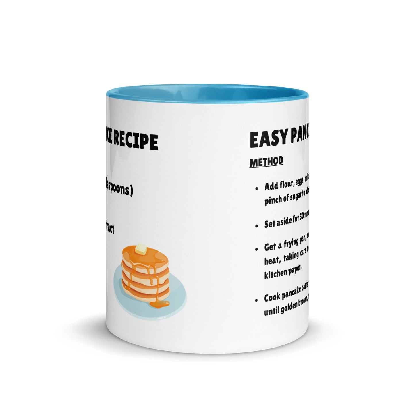 Easy Pancake Recipe Mug