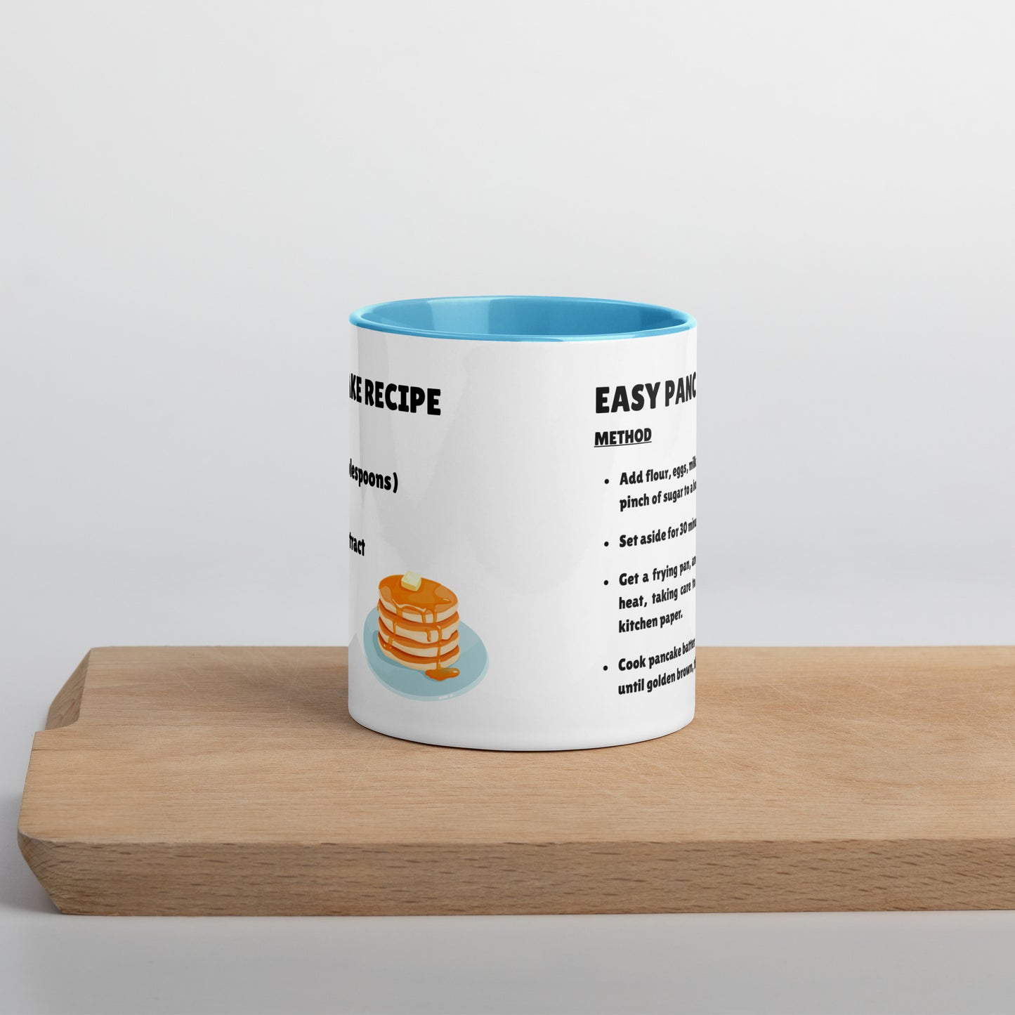 Easy Pancake Recipe Mug