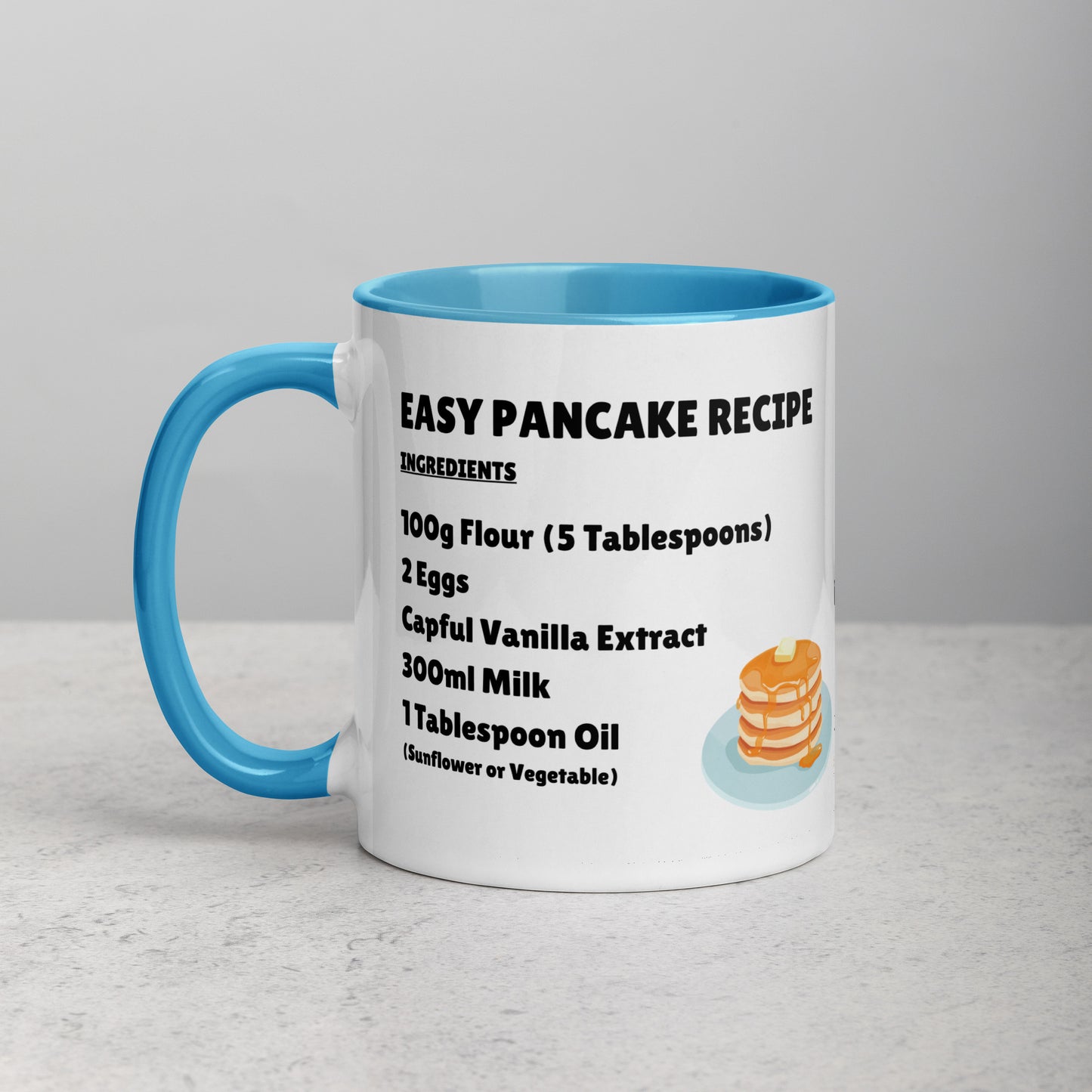 Easy Pancake Recipe Mug