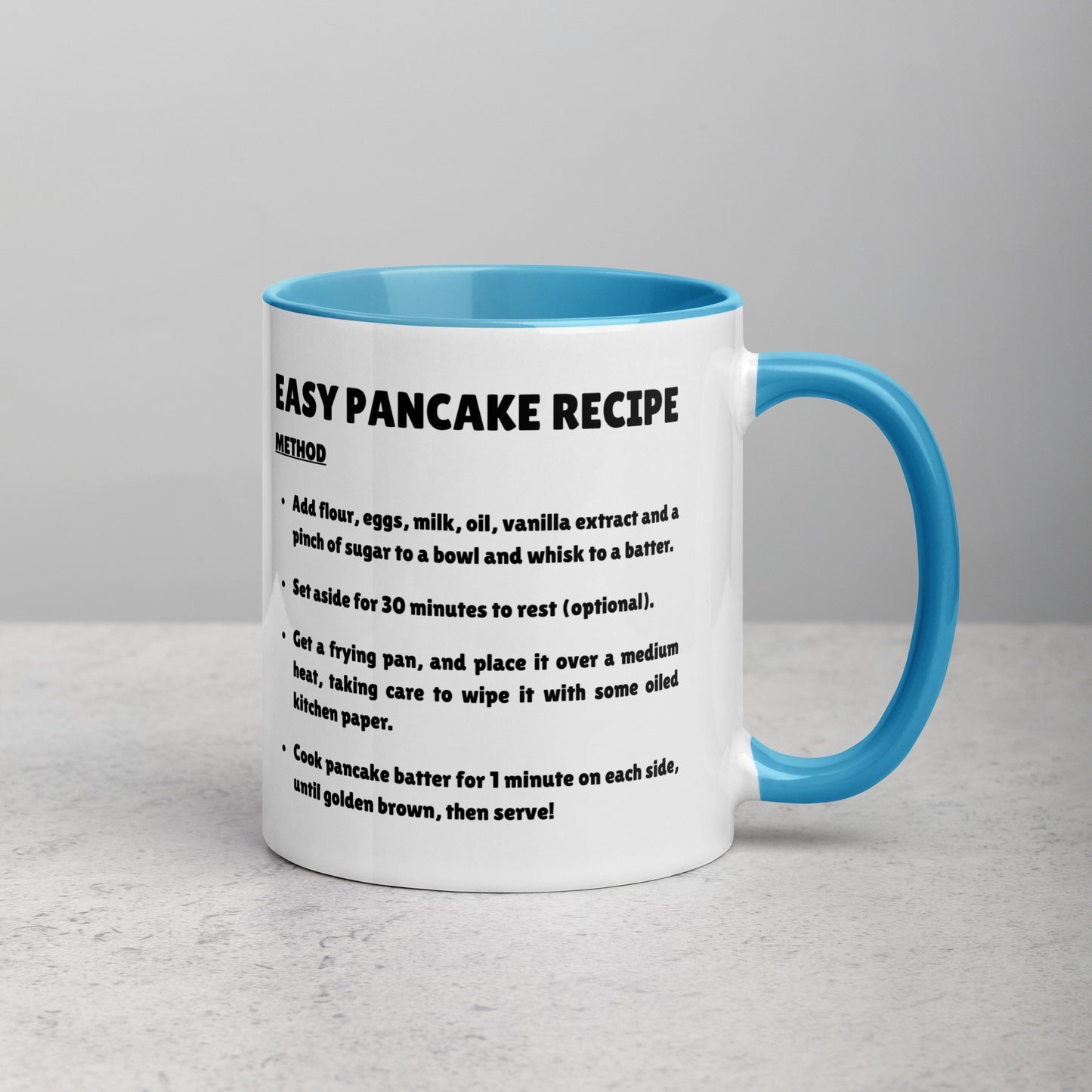 Easy Pancake Recipe Mug