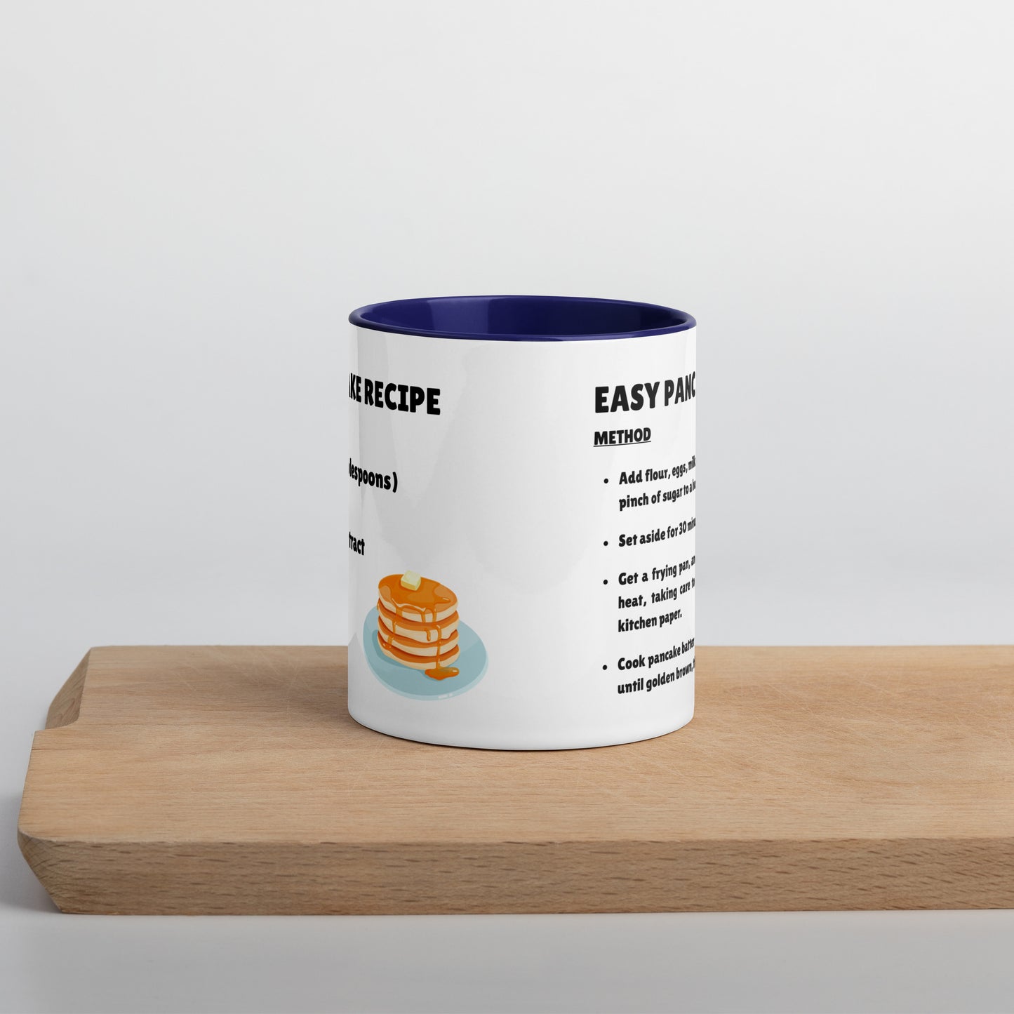 Easy Pancake Recipe Mug