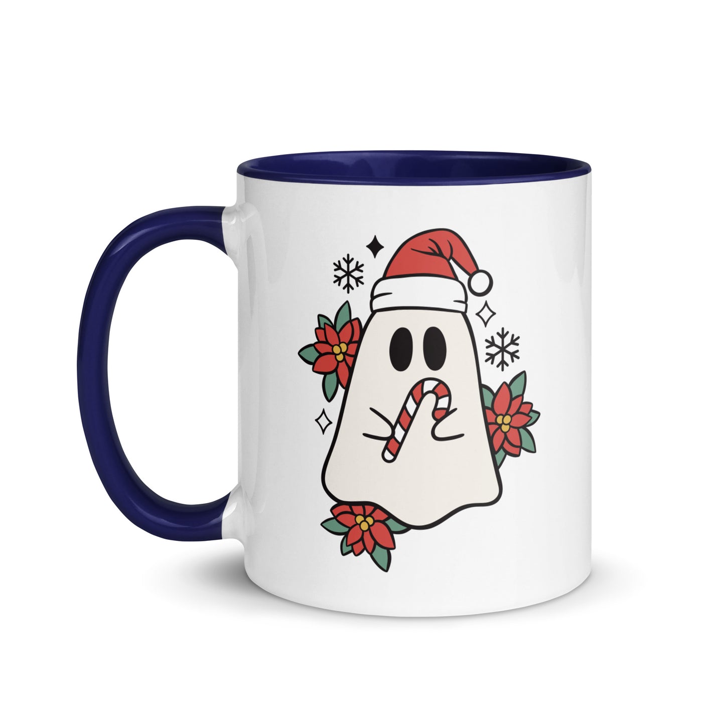 Spooky Ghost Candy Cane Mug