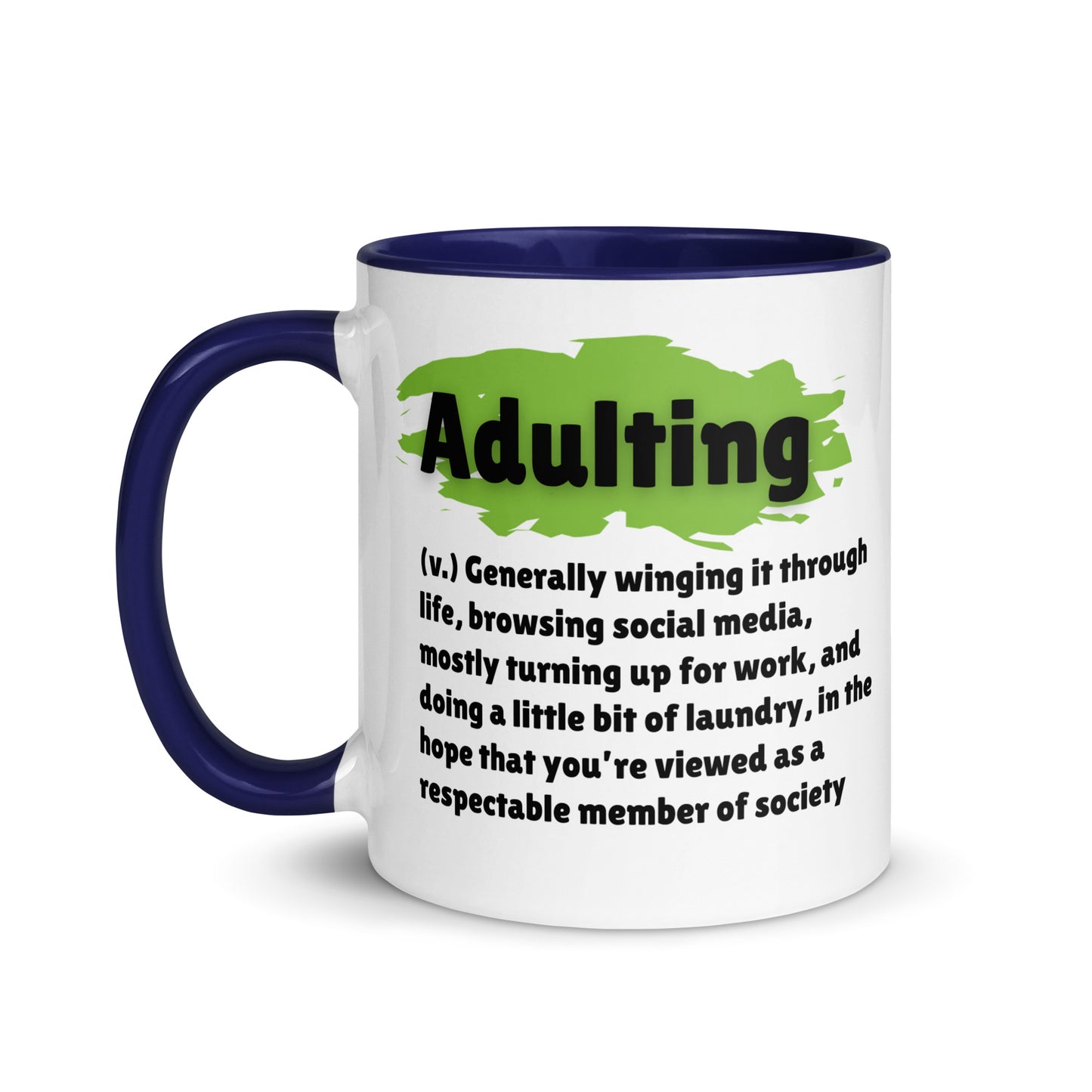 Adulting Definition Mug