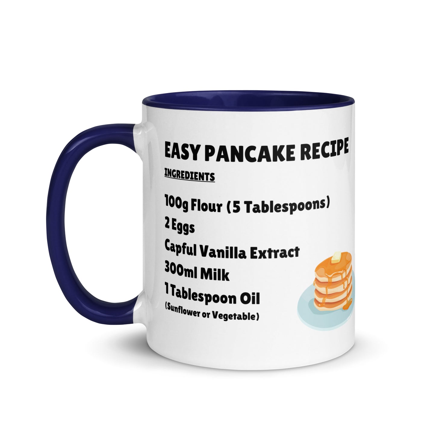 Easy Pancake Recipe Mug