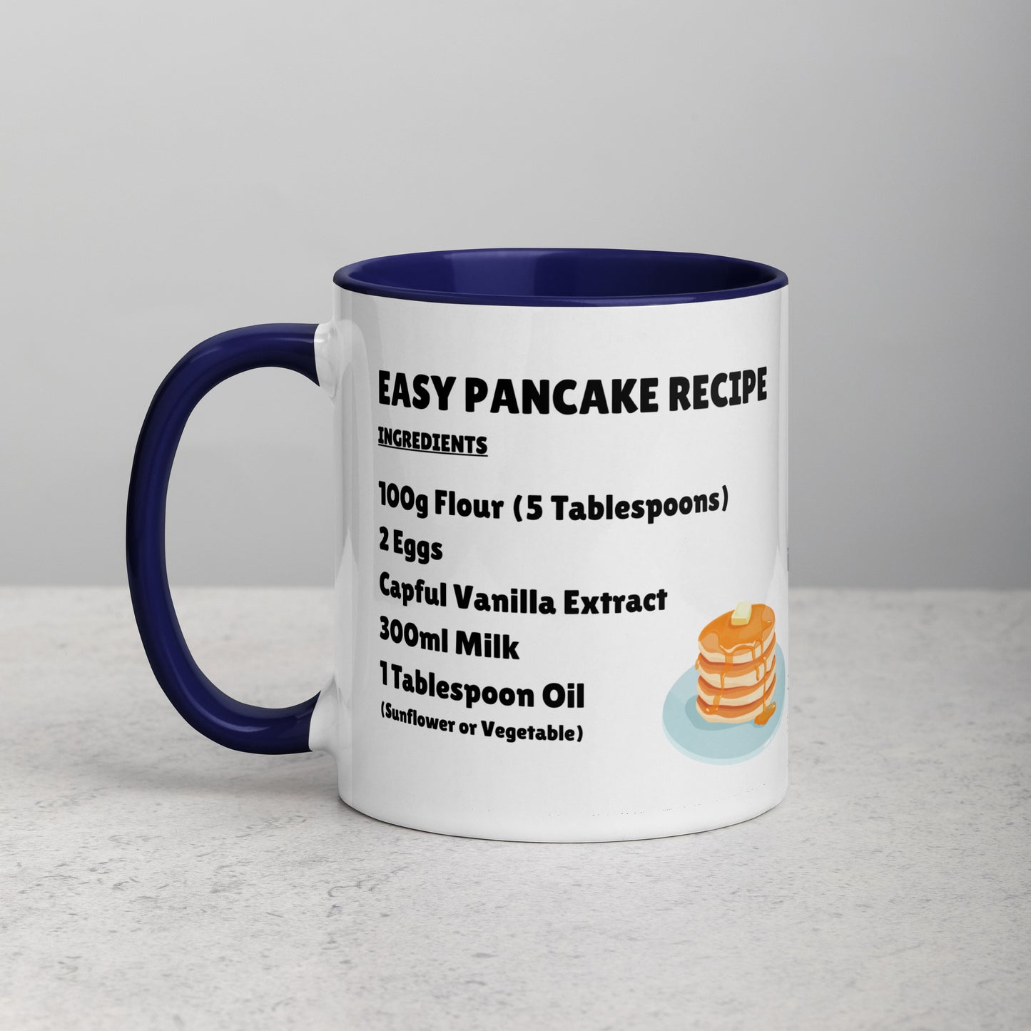 Easy Pancake Recipe Mug