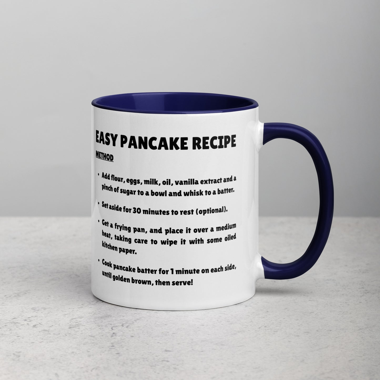 Easy Pancake Recipe Mug