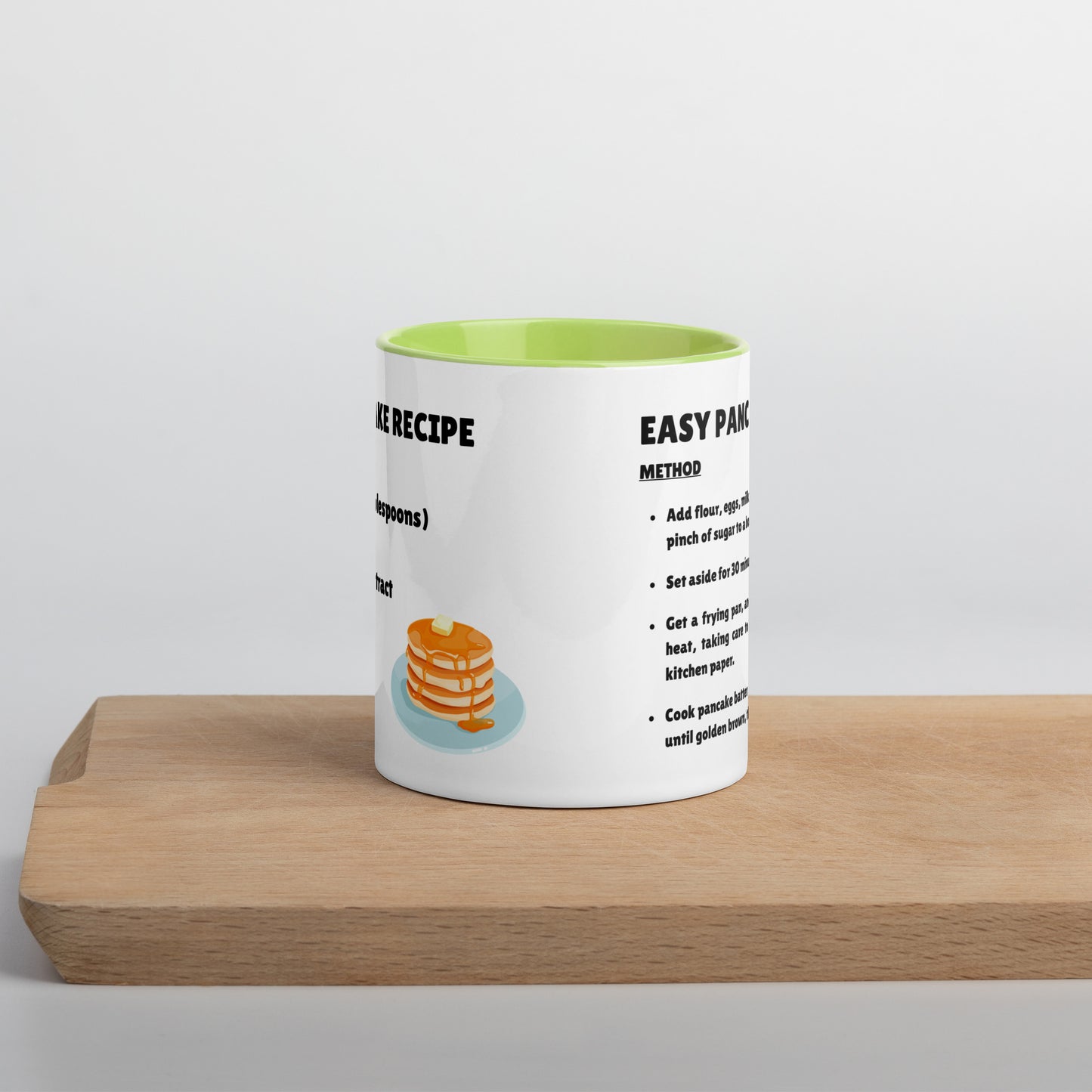 Easy Pancake Recipe Mug
