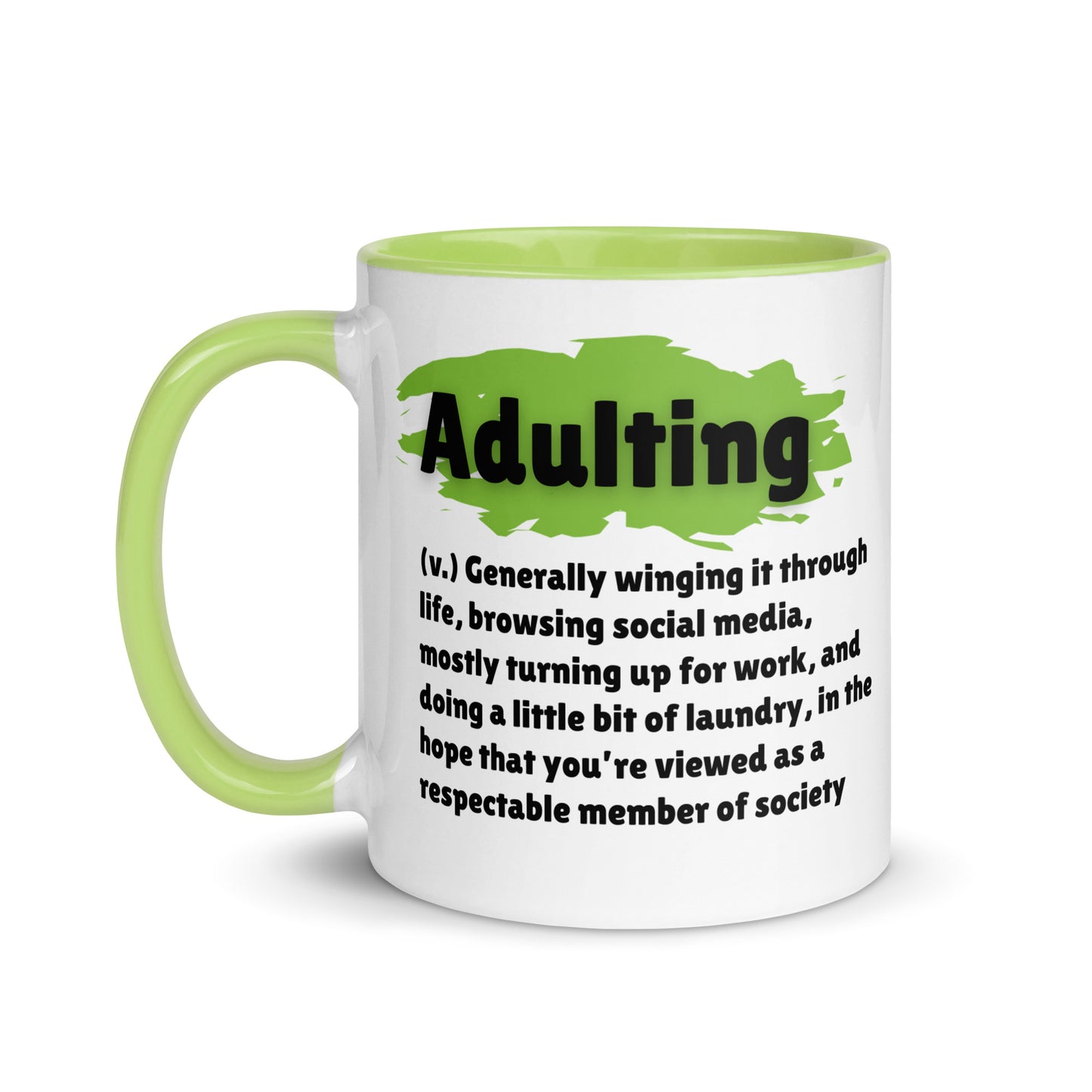 Adulting Definition Mug
