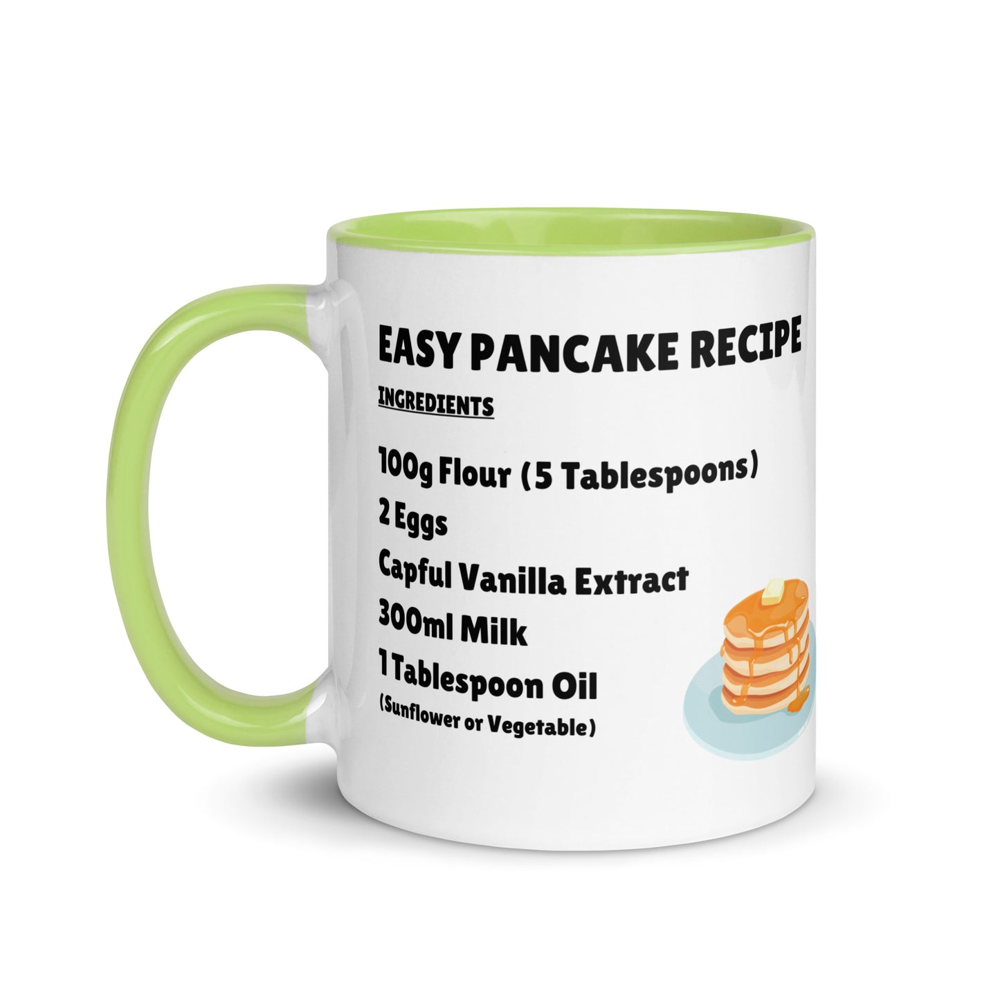 Easy Pancake Recipe Mug