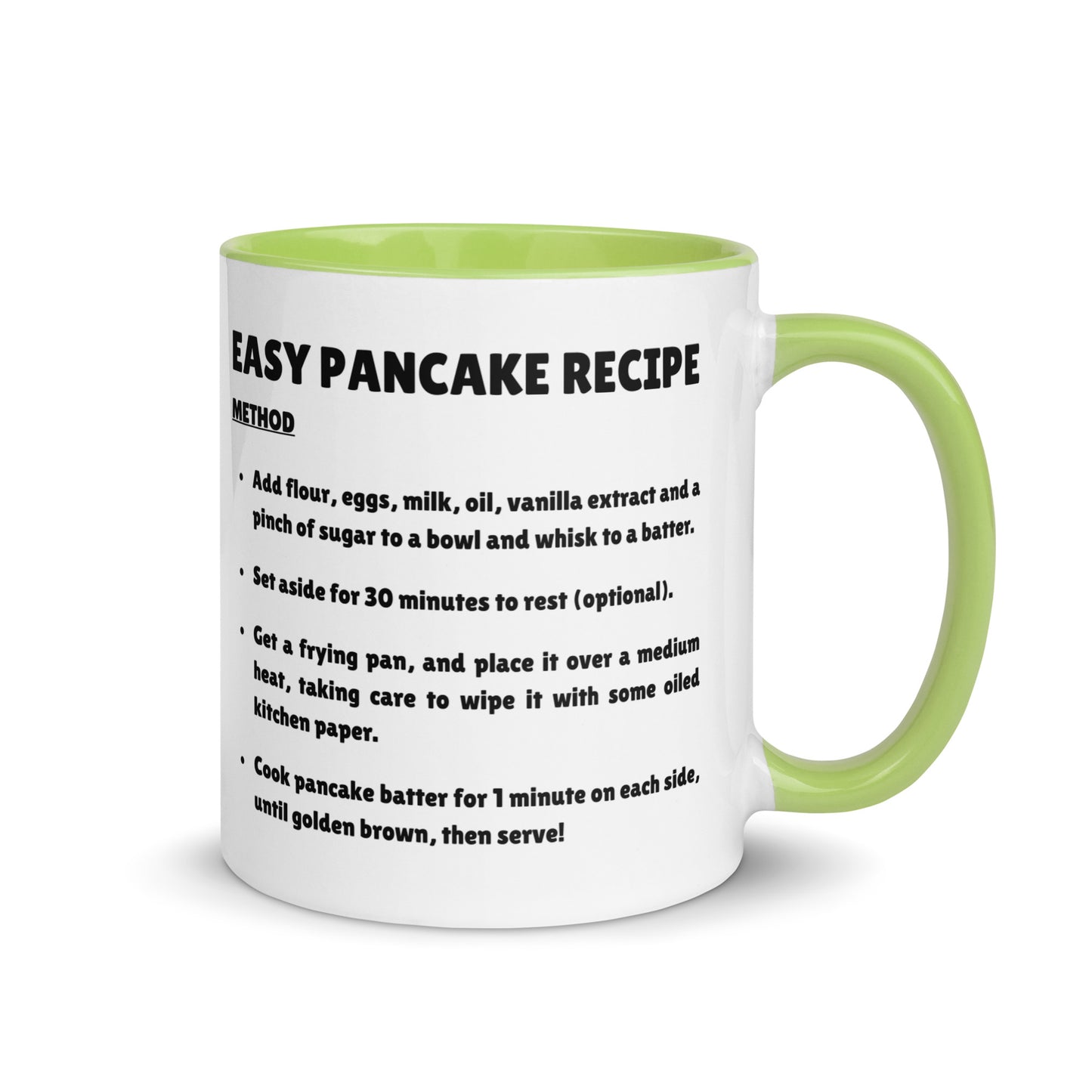 Easy Pancake Recipe Mug