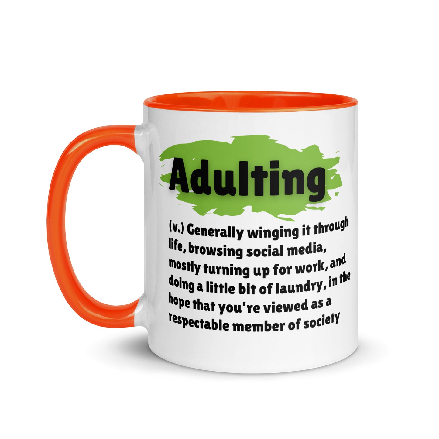 Adulting Definition Mug