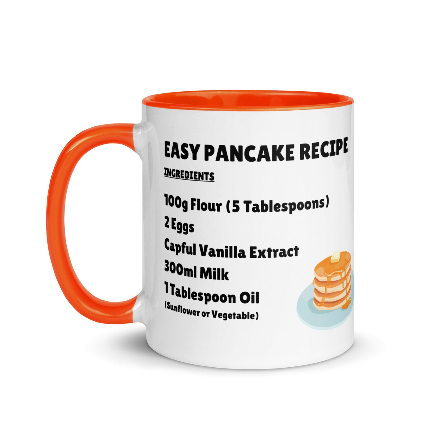 Easy Pancake Recipe Mug