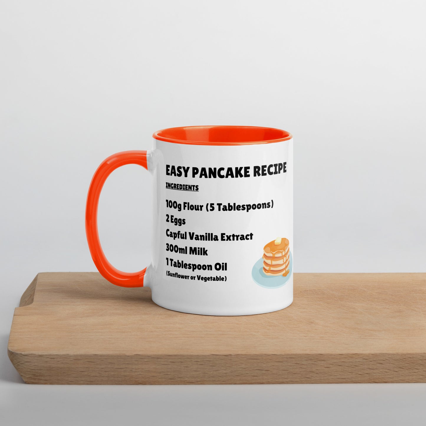Easy Pancake Recipe Mug