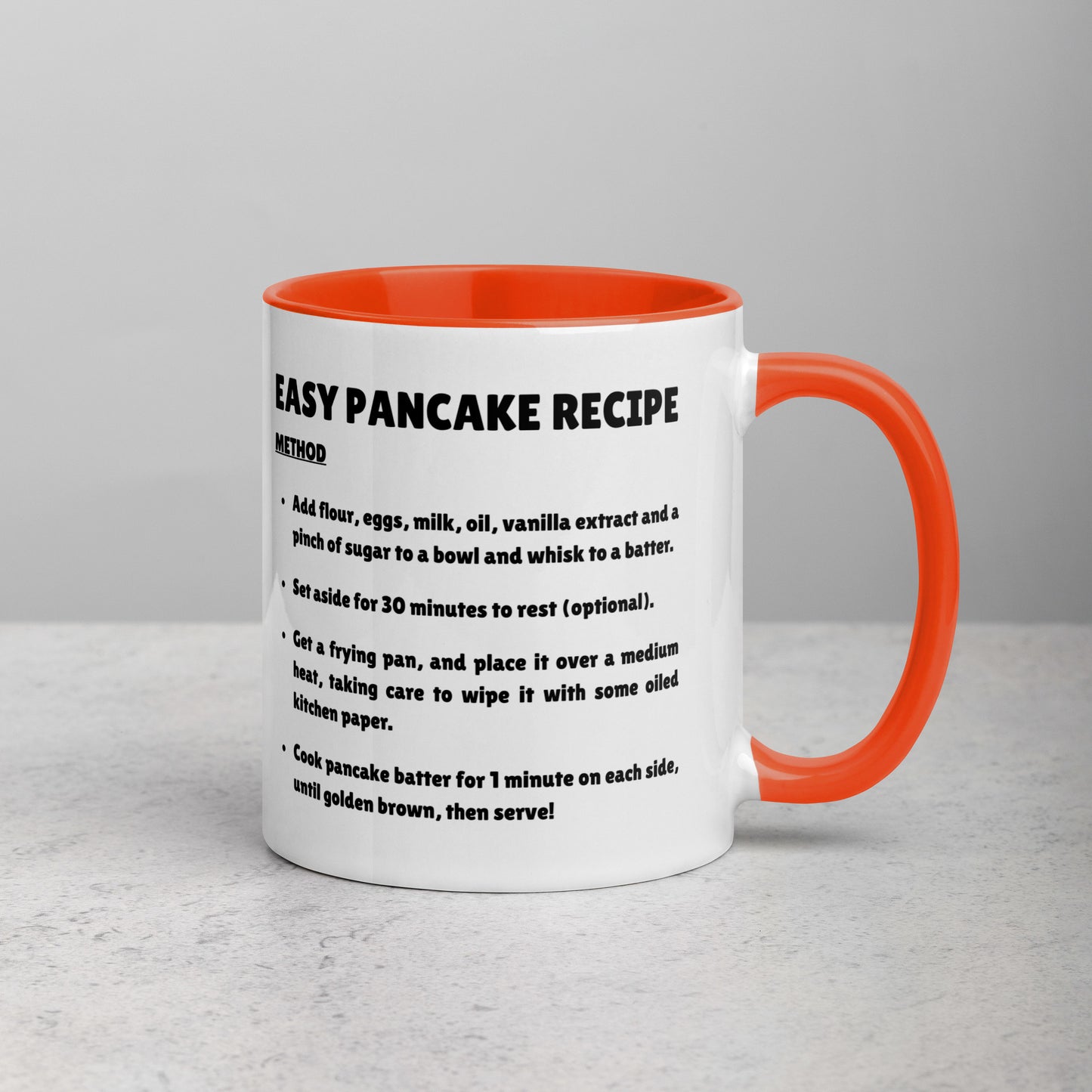 Easy Pancake Recipe Mug
