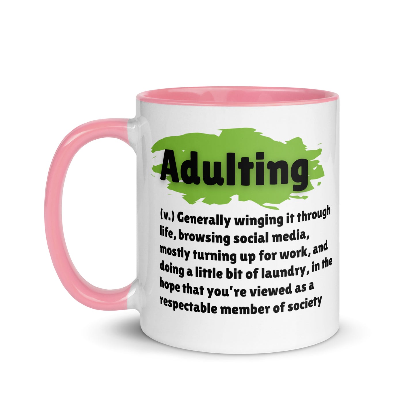 Adulting Definition Mug