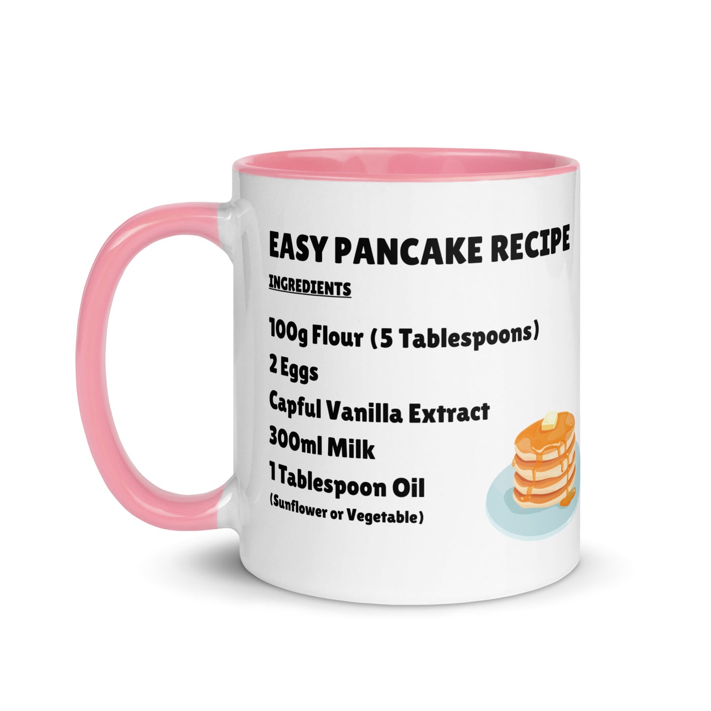 Easy Pancake Recipe Mug