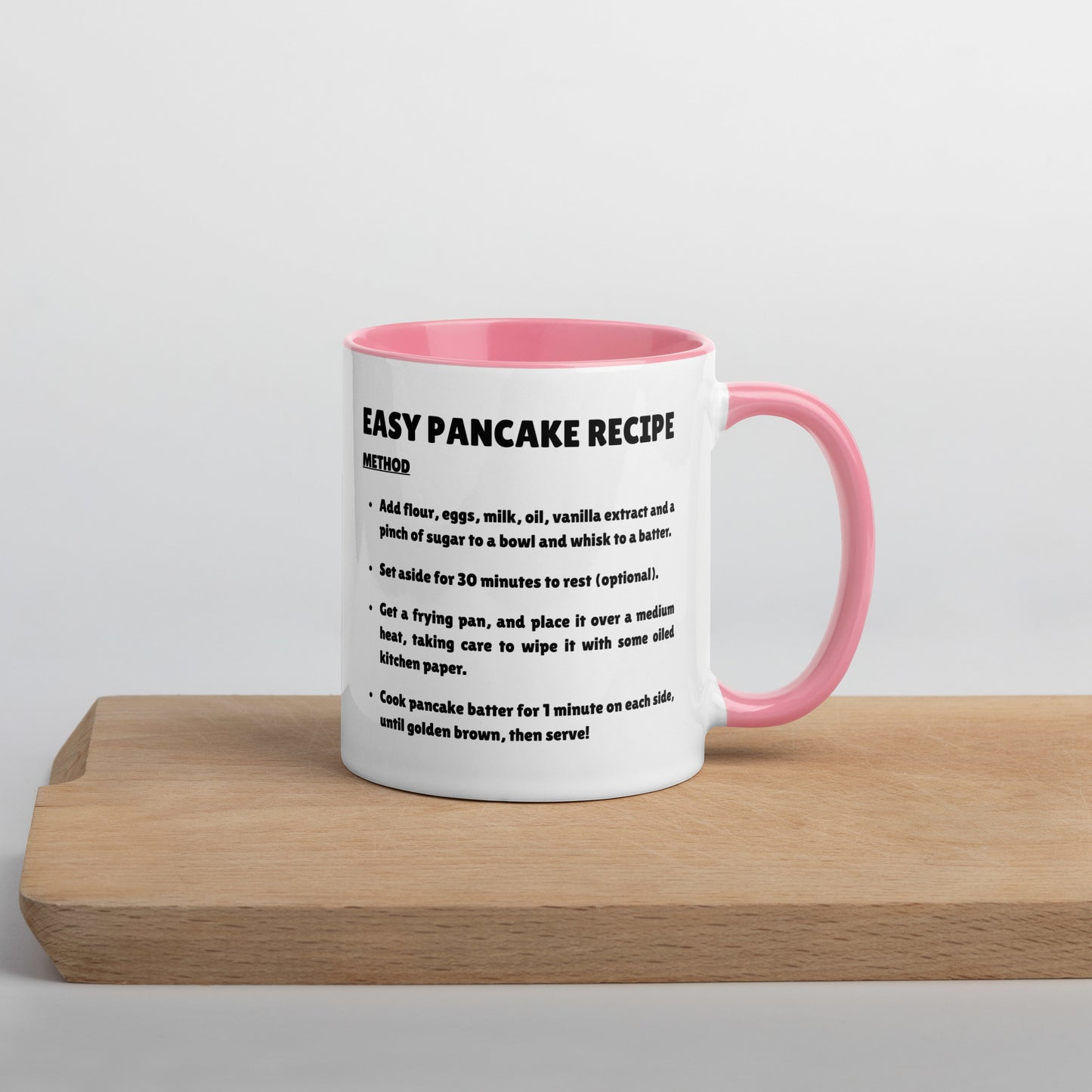 Easy Pancake Recipe Mug