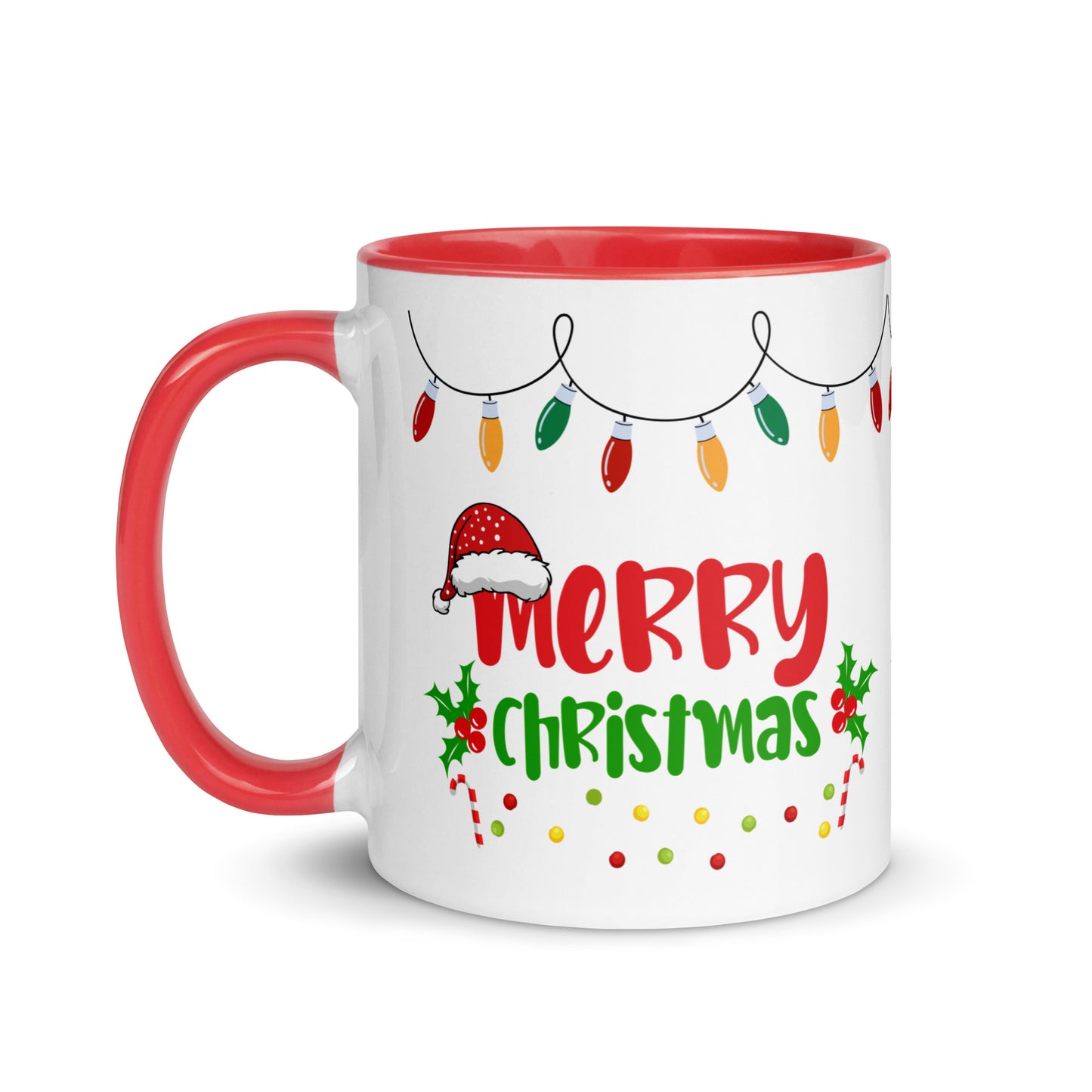 Merry Christmas Lights Mug - Secret Santa Gift