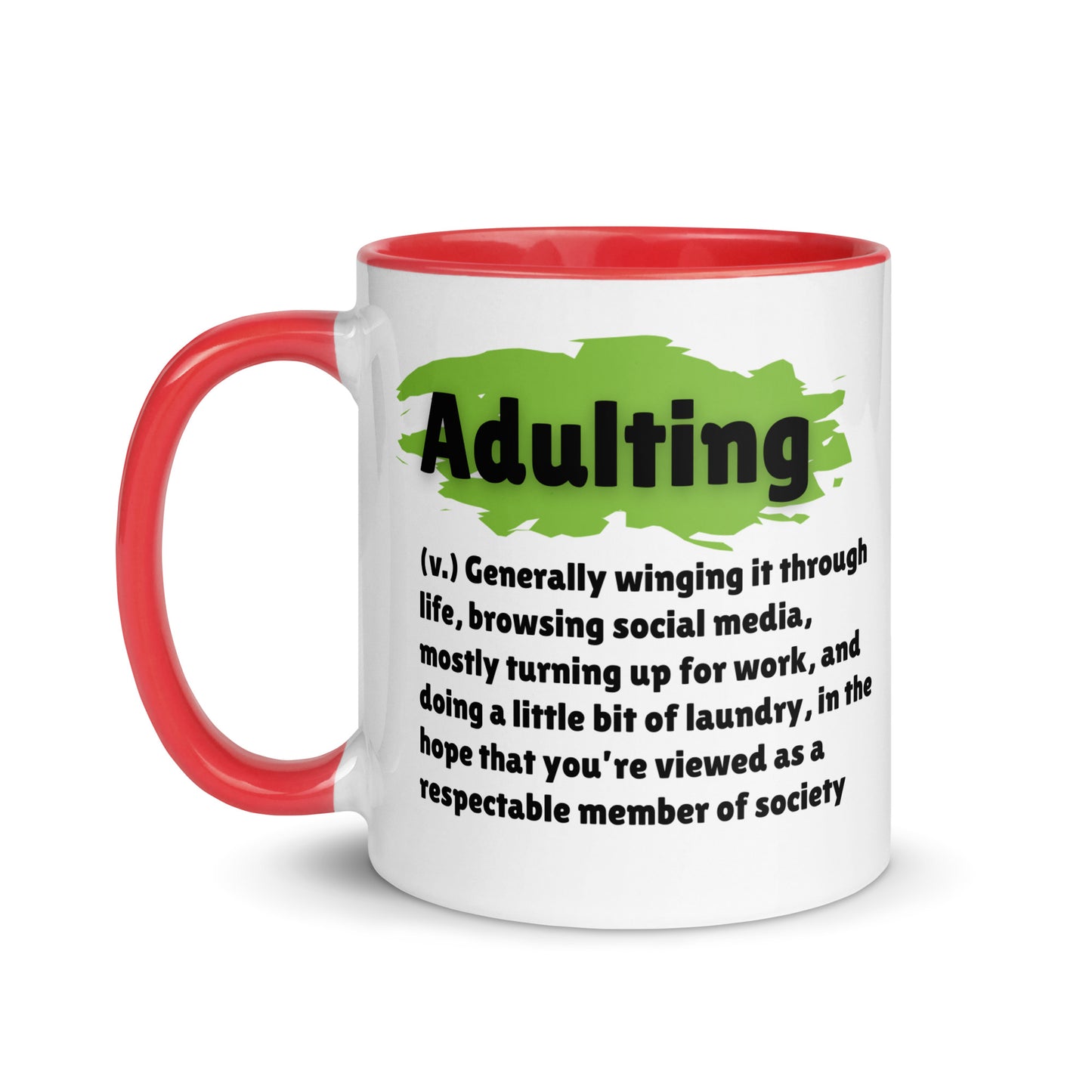 Adulting Definition Mug