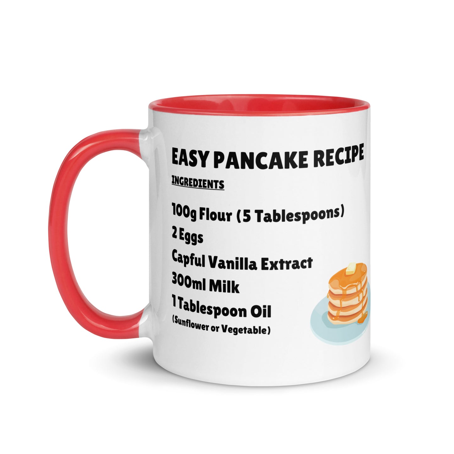 Easy Pancake Recipe Mug