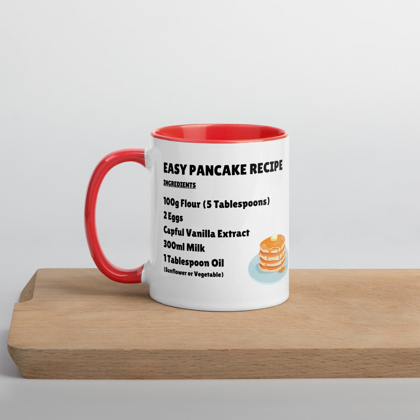 Easy Pancake Recipe Mug