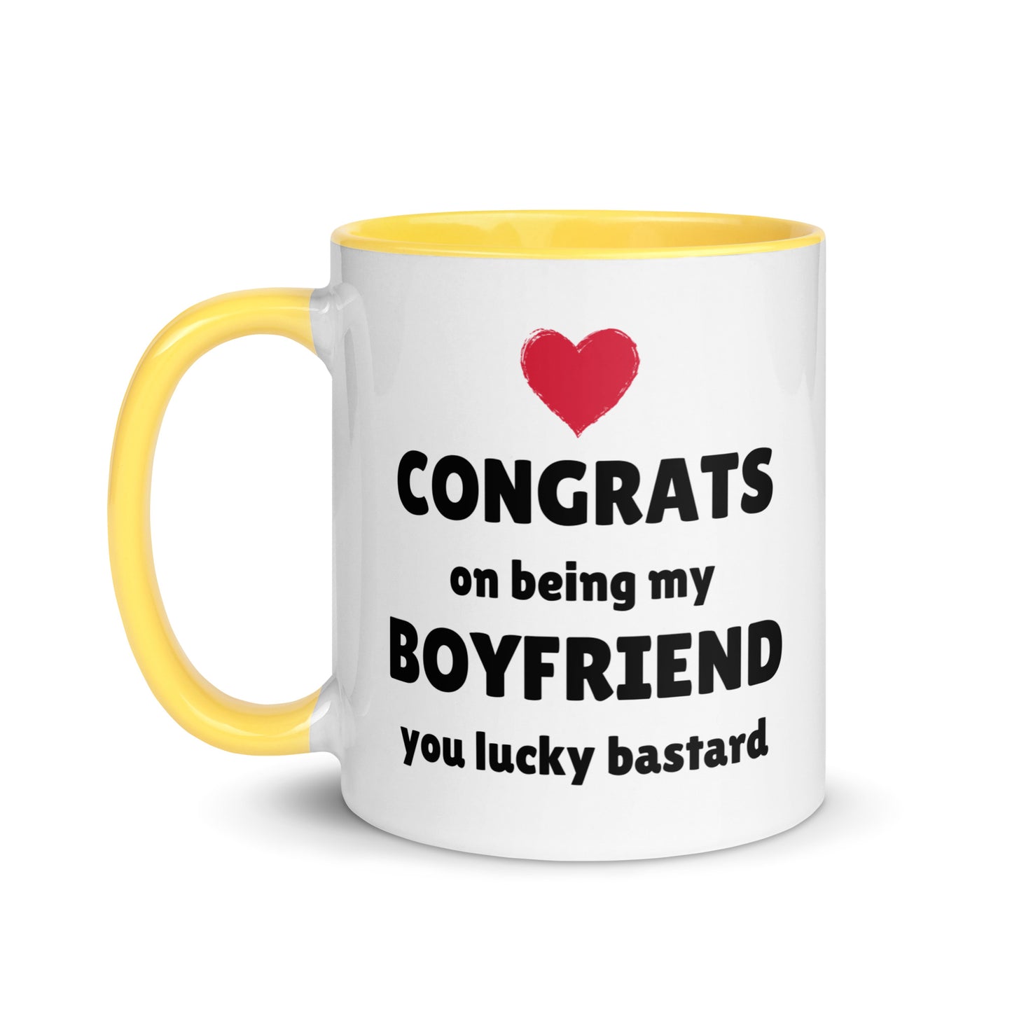 Congrats Boyfriend Mug
