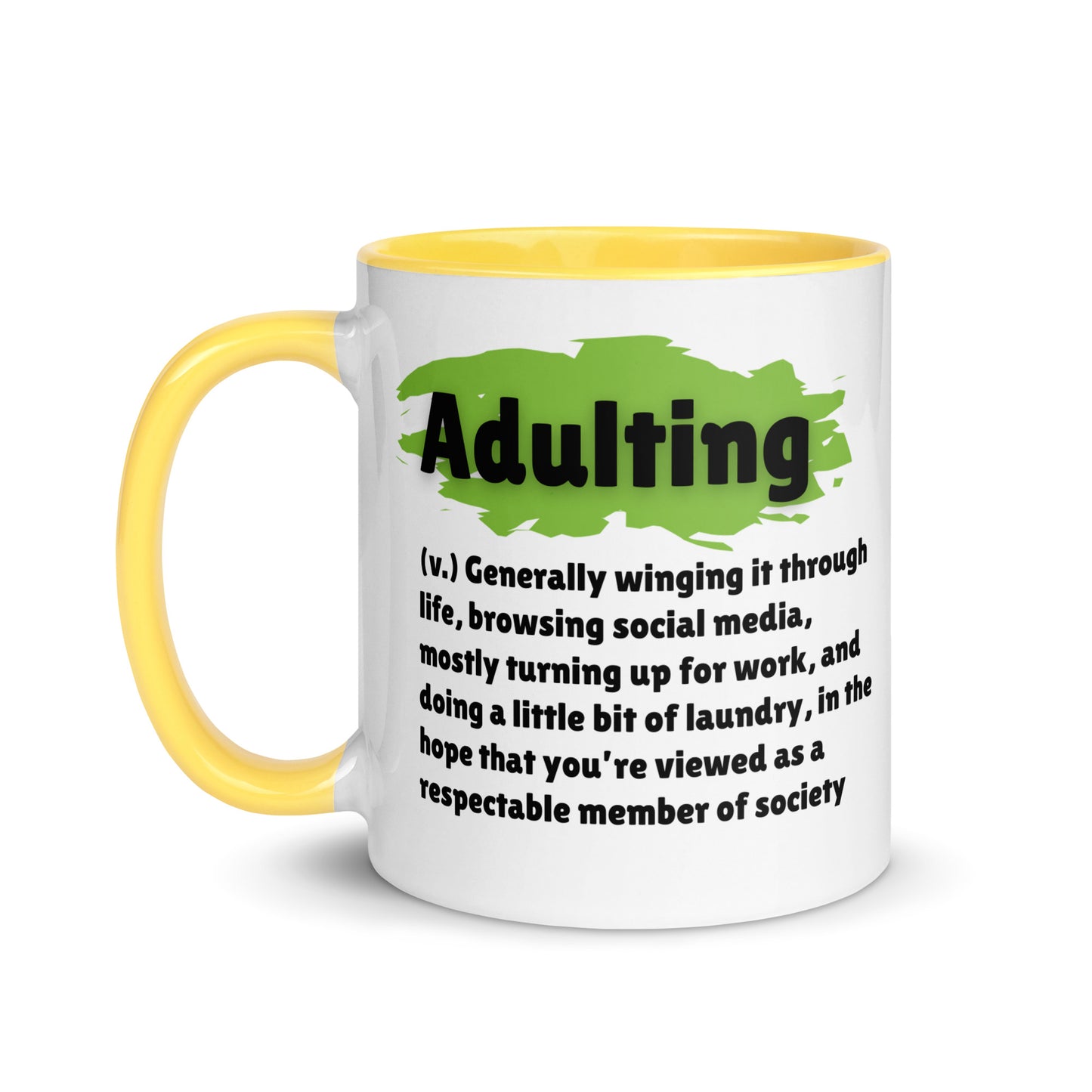 Adulting Definition Mug