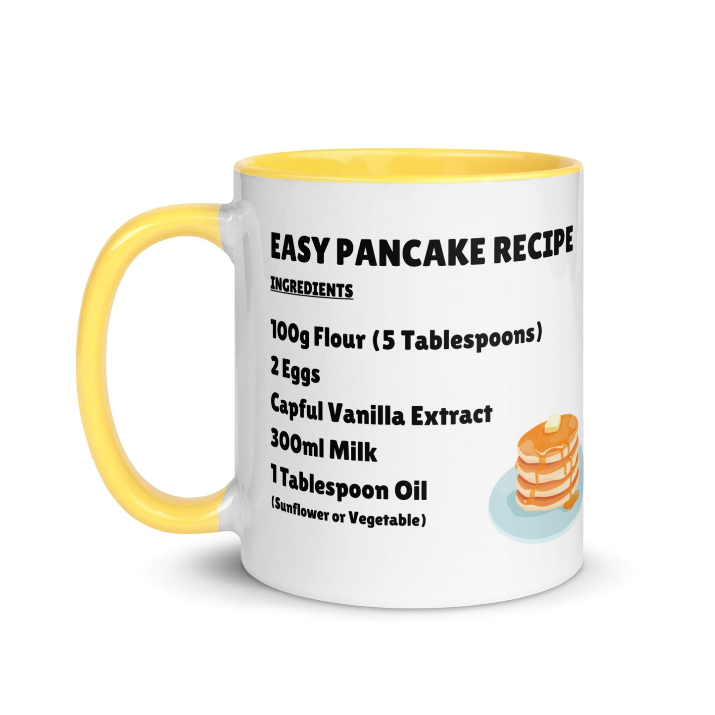 Easy Pancake Recipe Mug