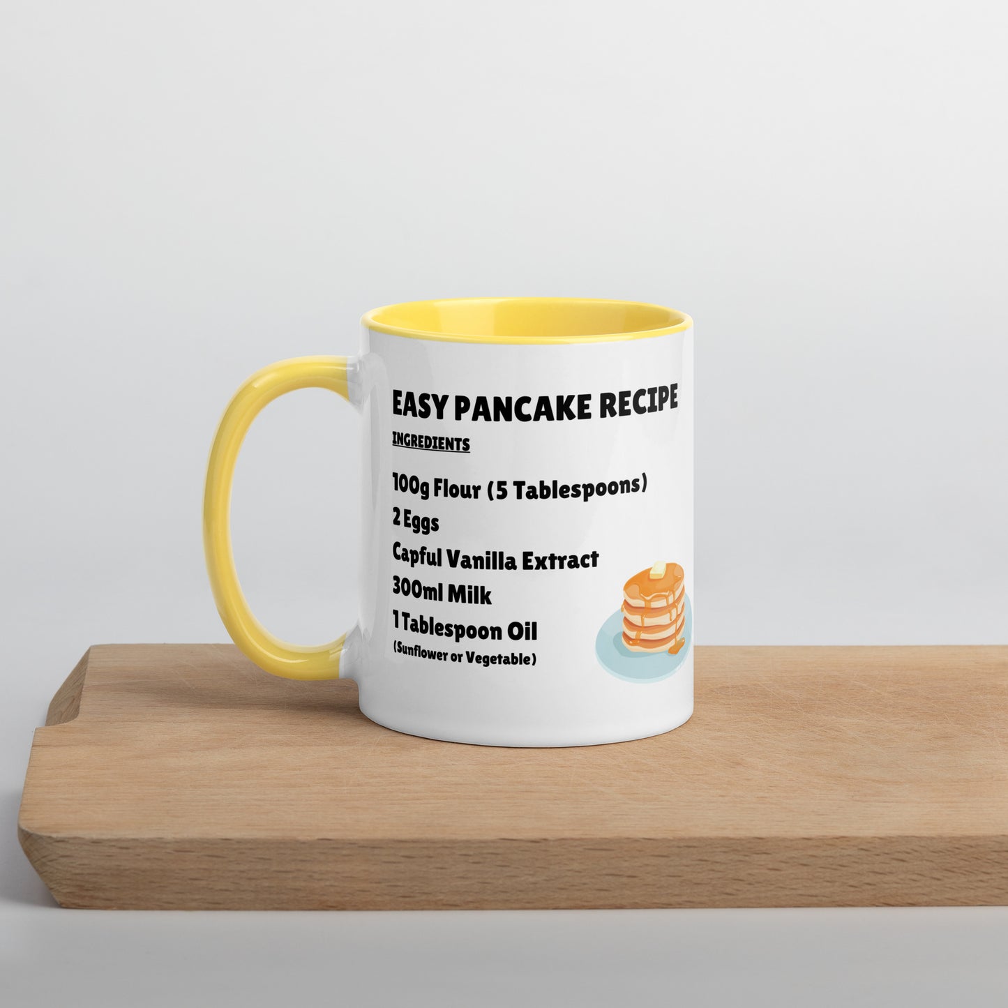 Easy Pancake Recipe Mug