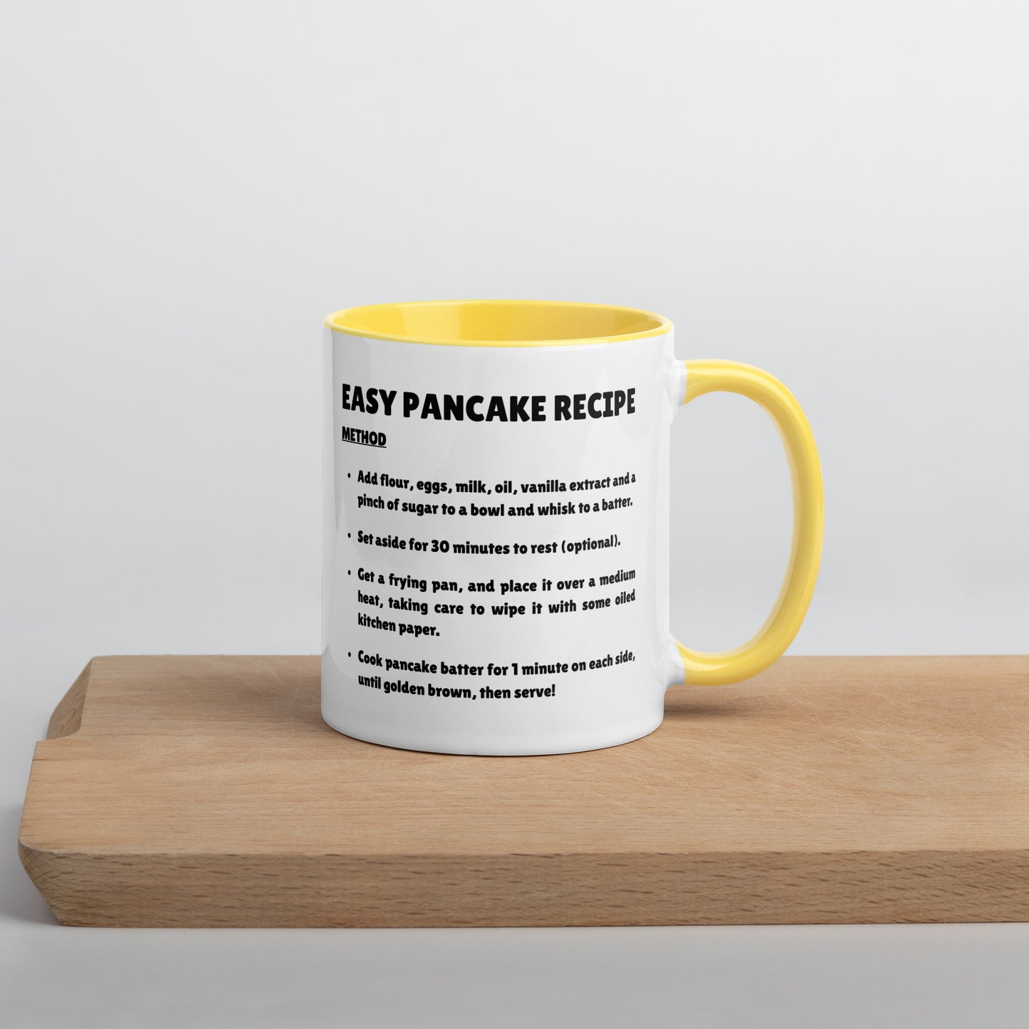 Easy Pancake Recipe Mug