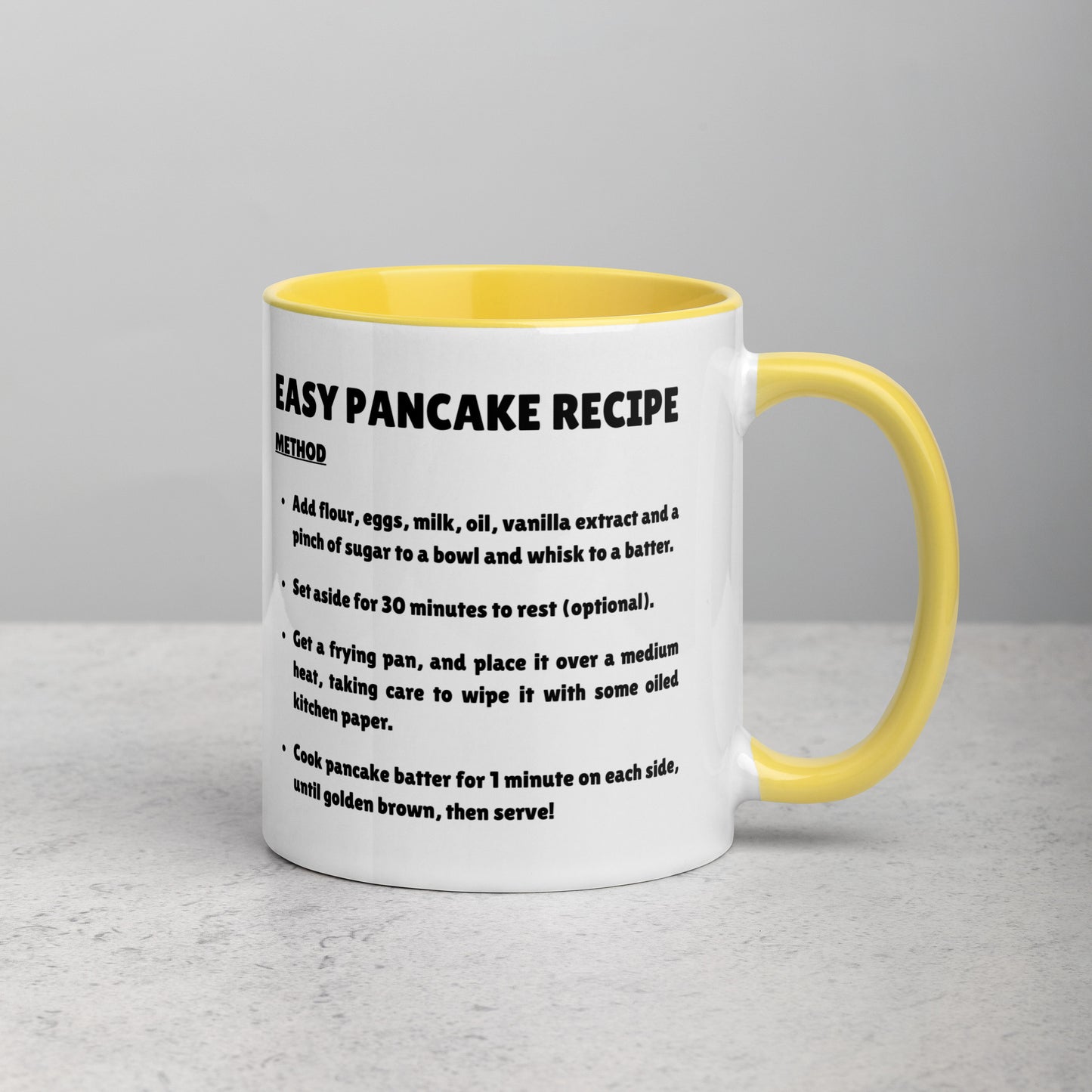 Easy Pancake Recipe Mug