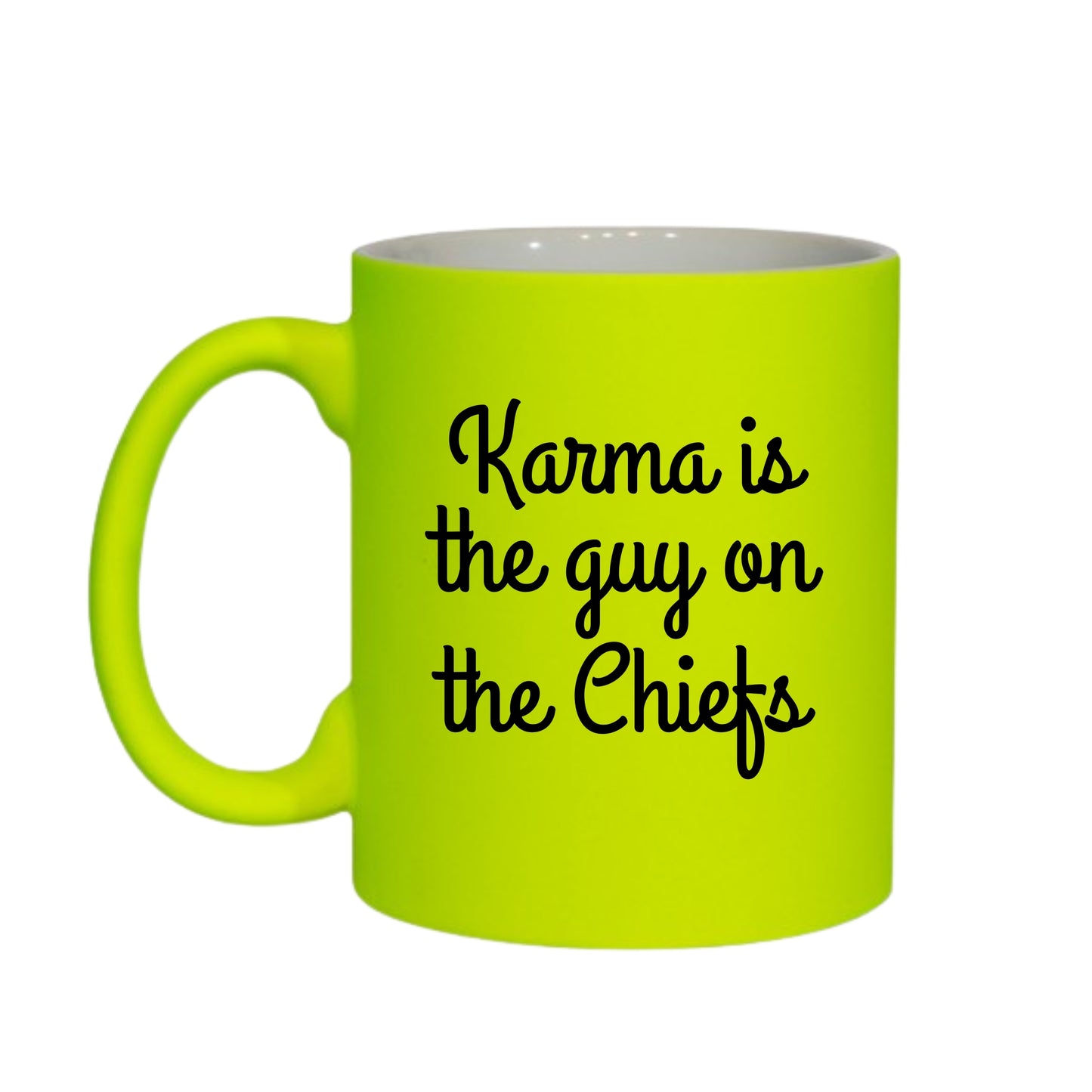 Guy on the Chiefs Mug