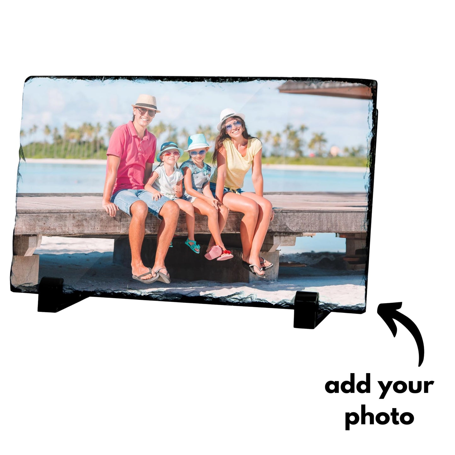 Personalised Landscape Photo Slate