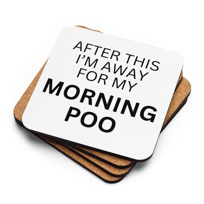 Morning Poo Coaster