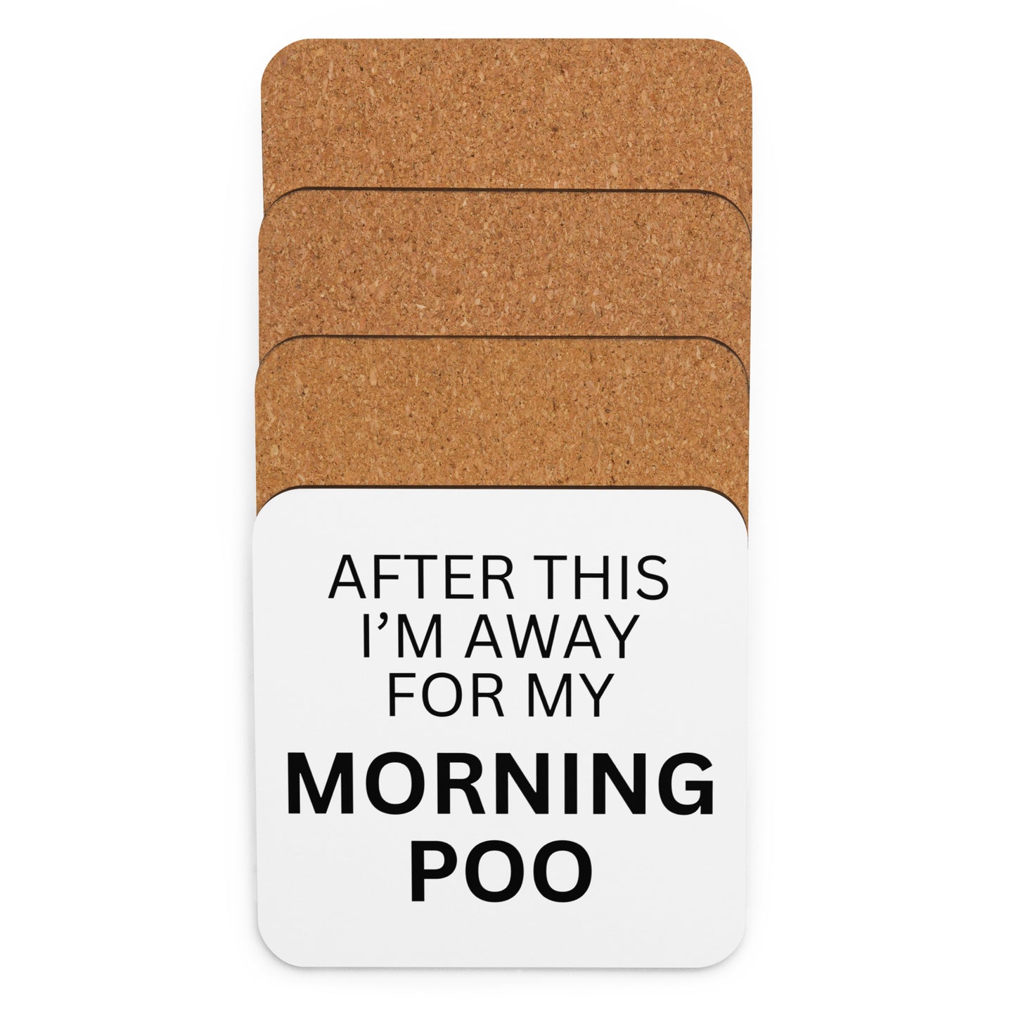 Morning Poo Coaster