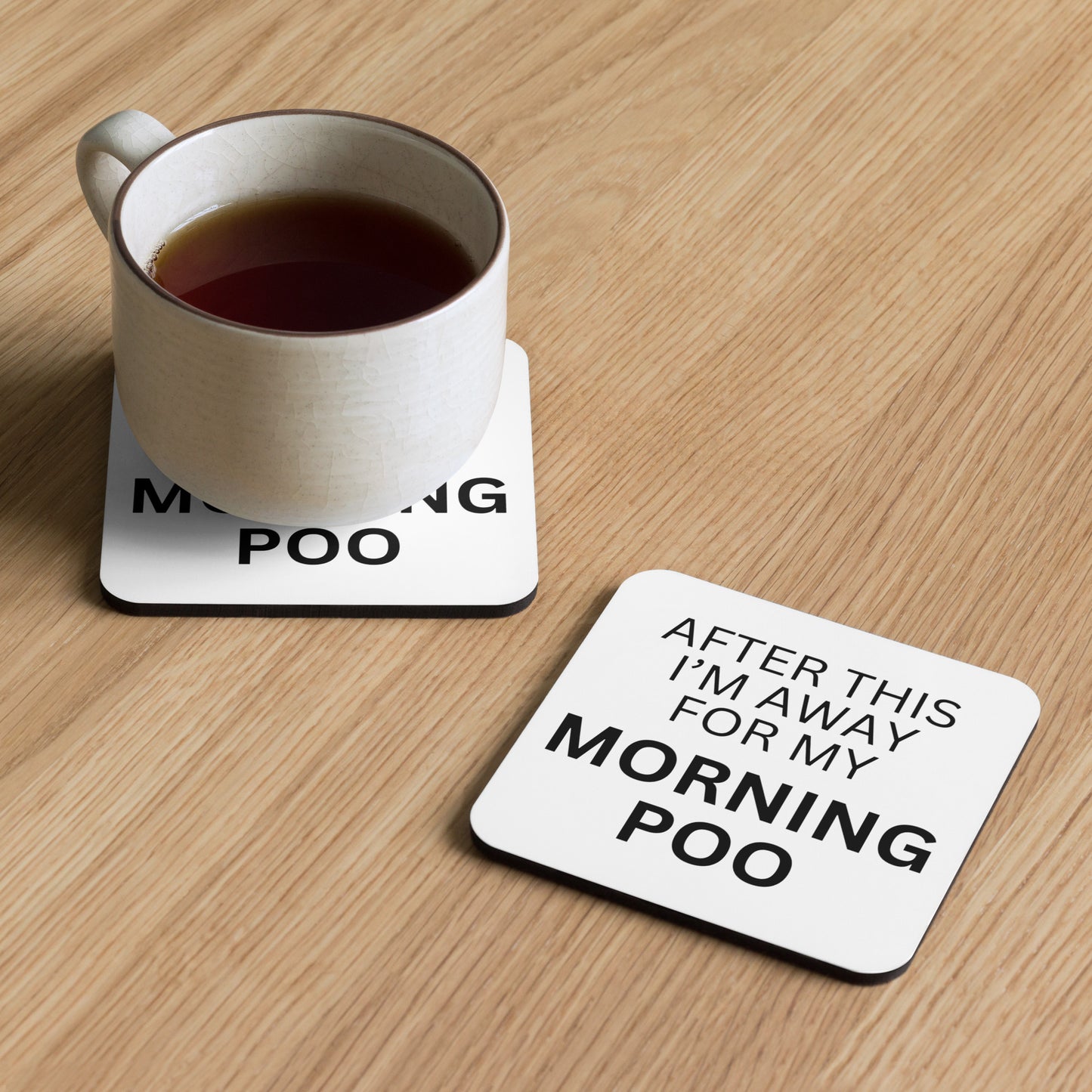 Morning Poo Coaster