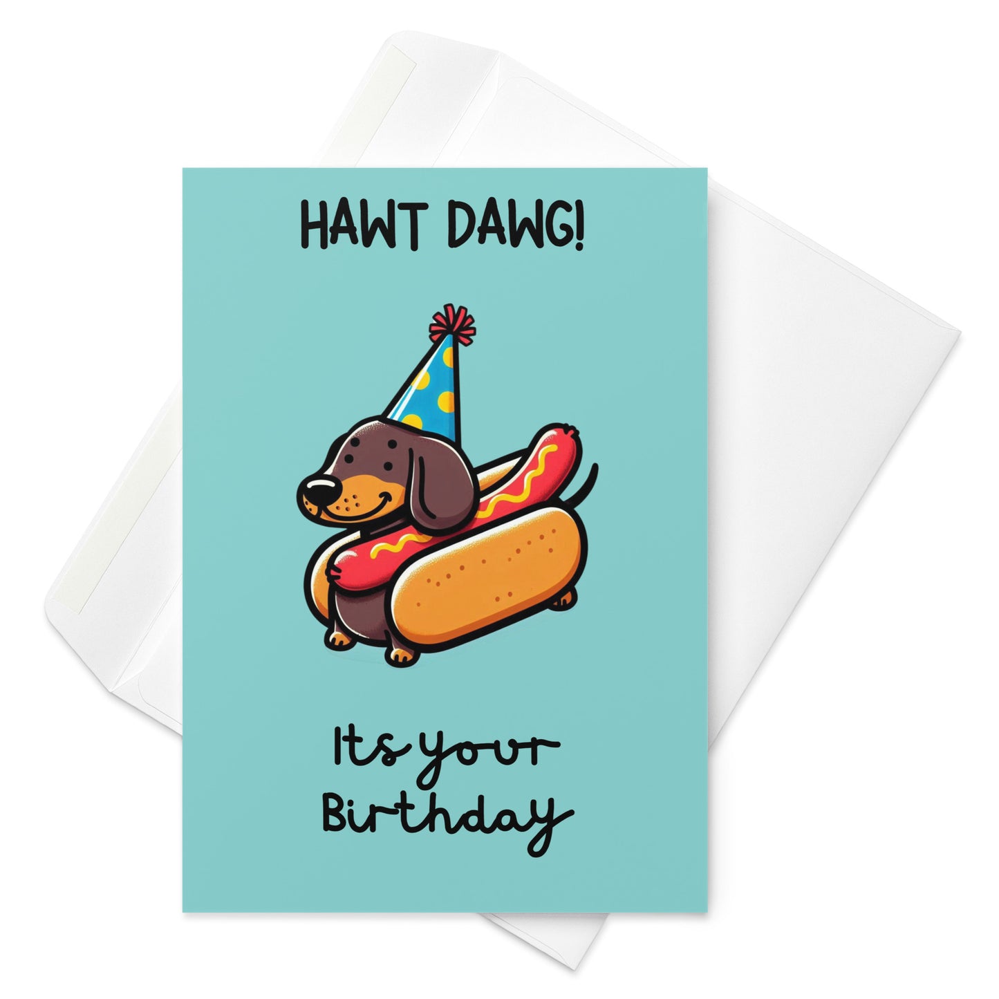 Dachshund Dog Birthday Card