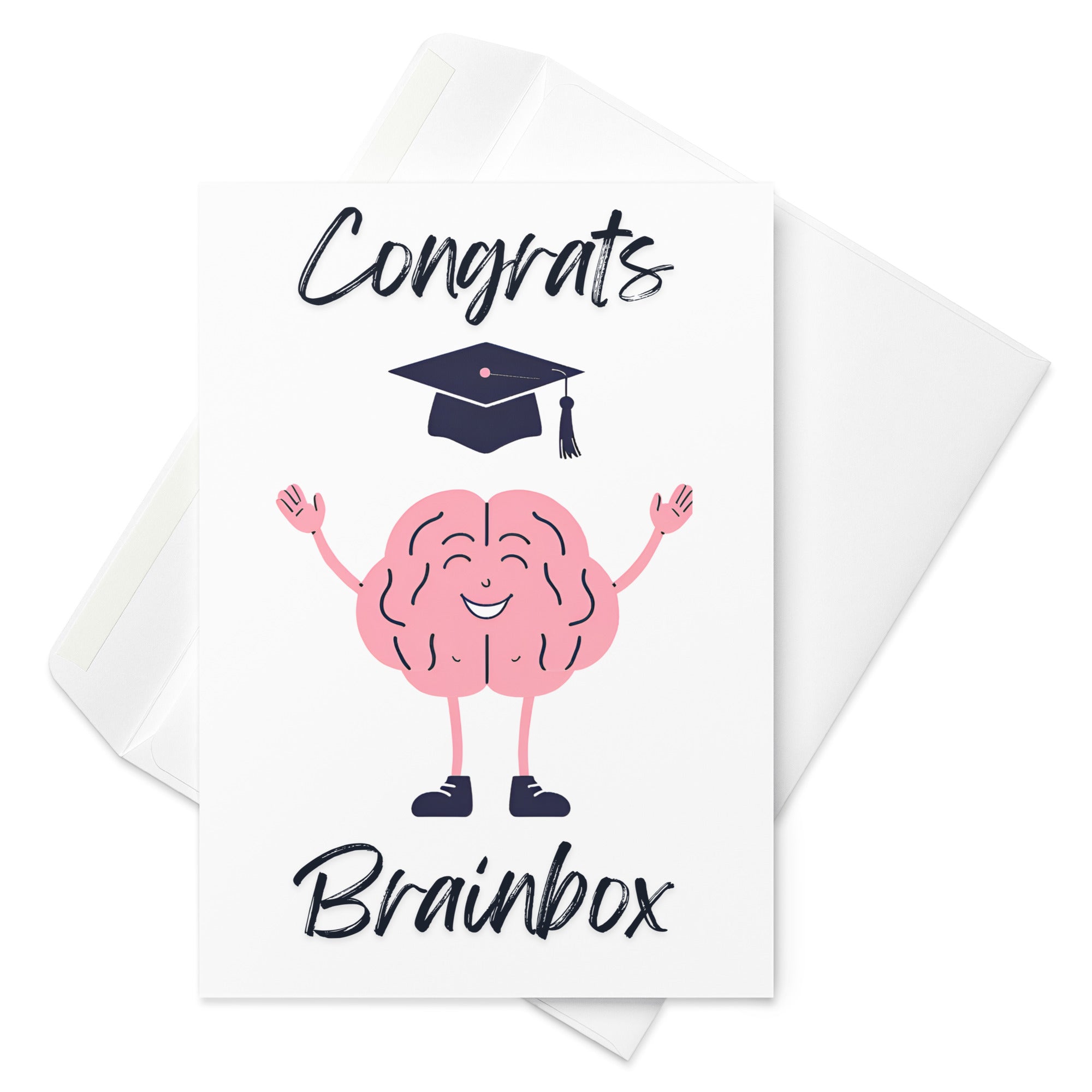 Graduate Brain Box Graduation Brainbox Card – magicmerch.co.uk