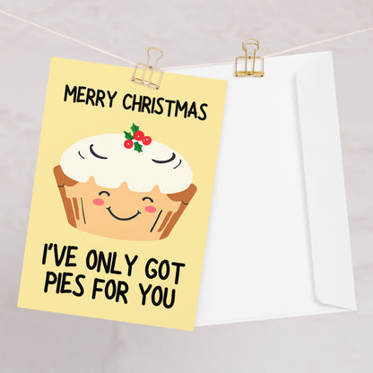 Pies For You - Christmas Card