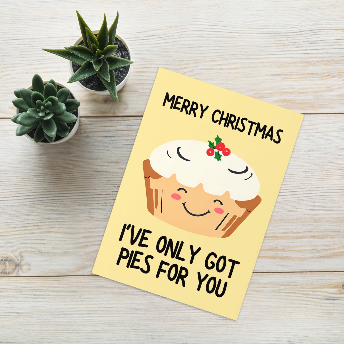 Pies For You - Christmas Card