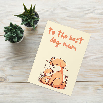 Dog Mum Birthday Card