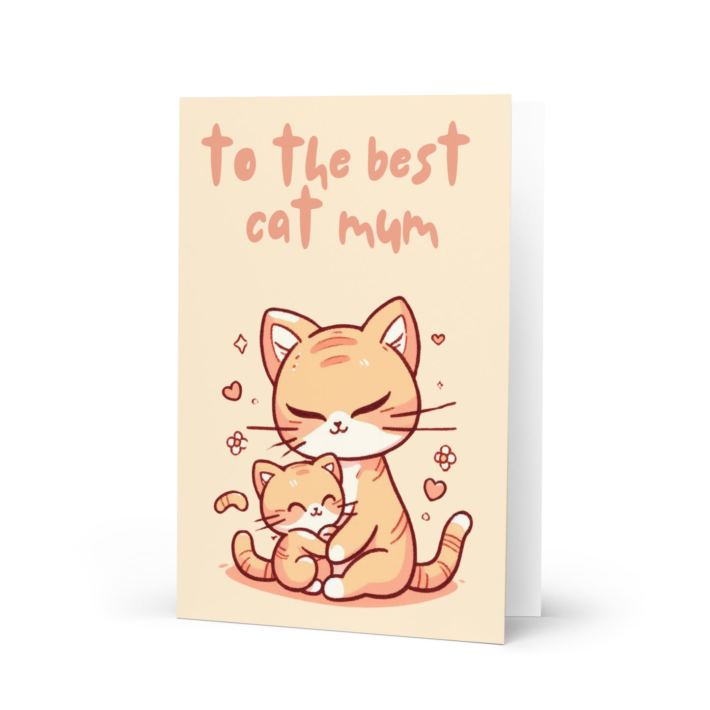 Cat Mum Greeting Card